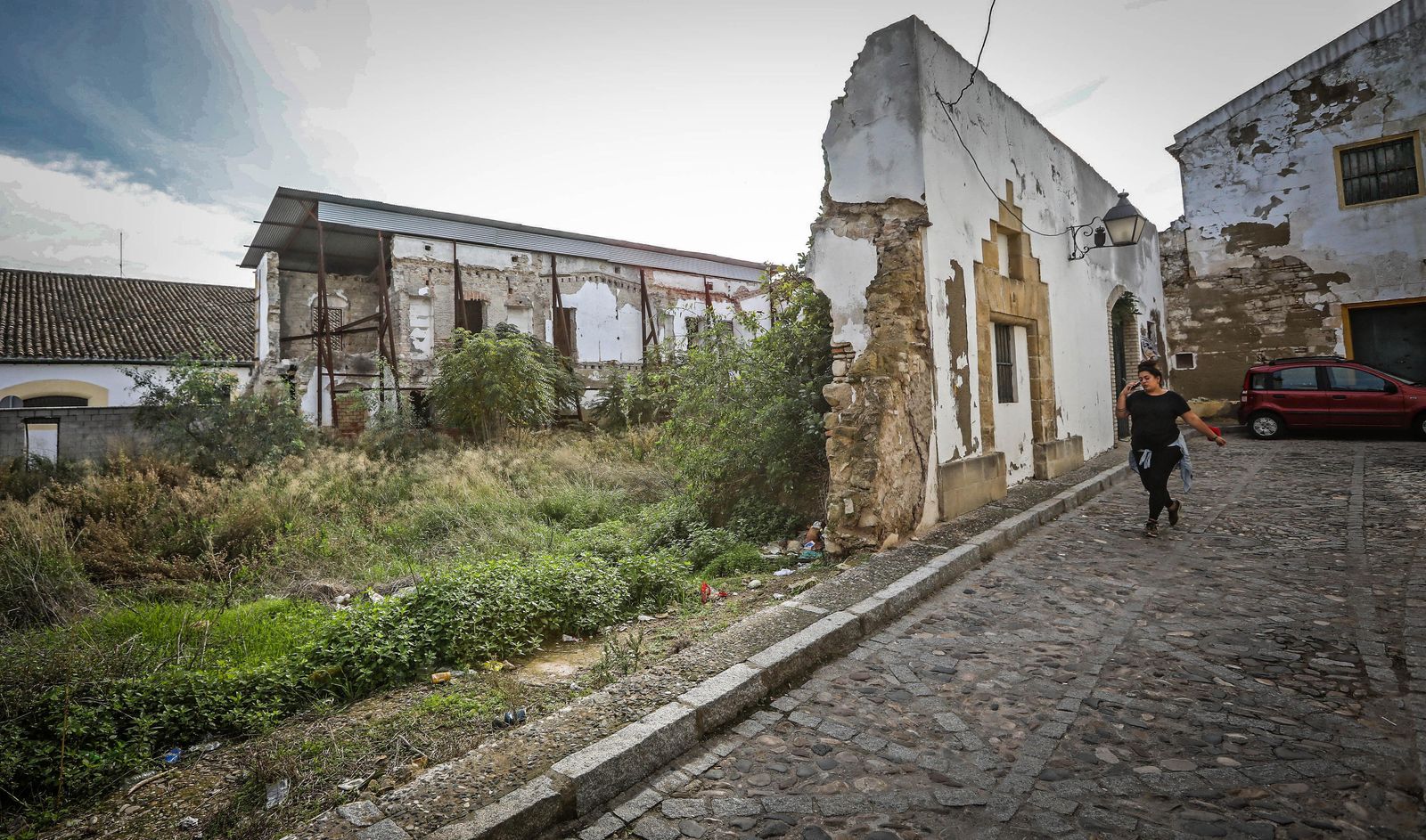 El visible abandono del centro histórico