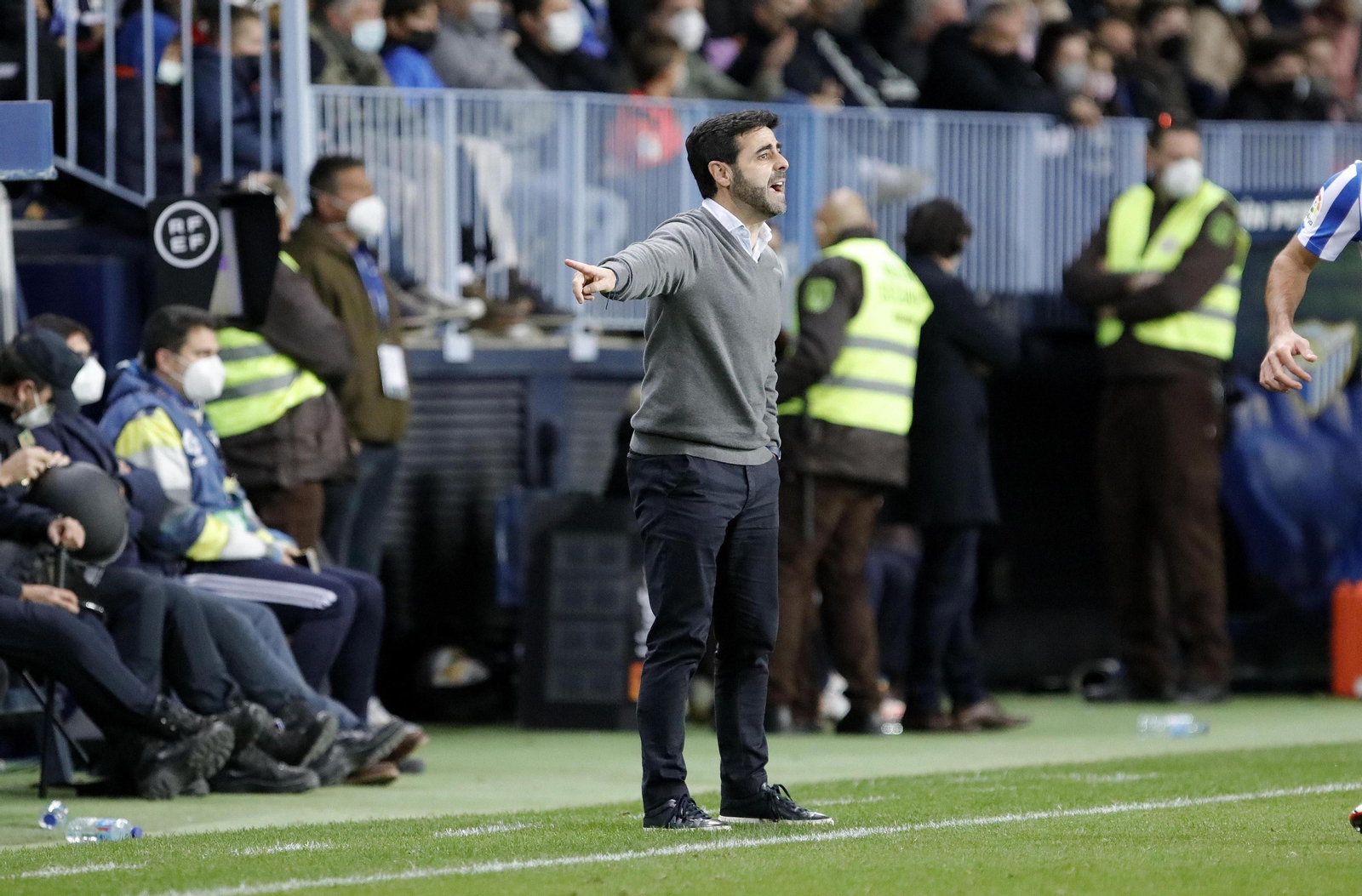 Las fotos del Málaga CF-Sporting de Gijón