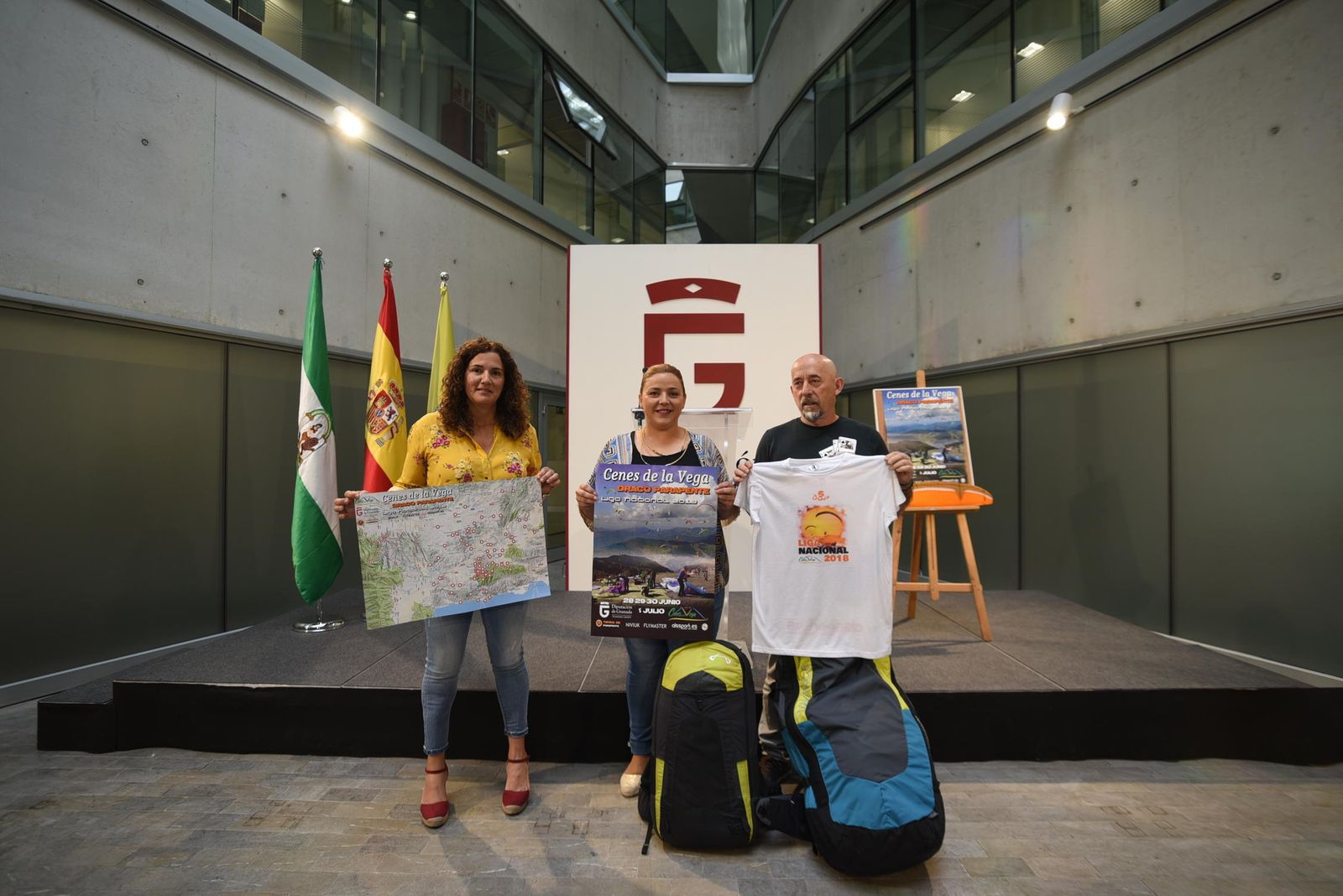 Cenes, sede del I Nacional de parapente