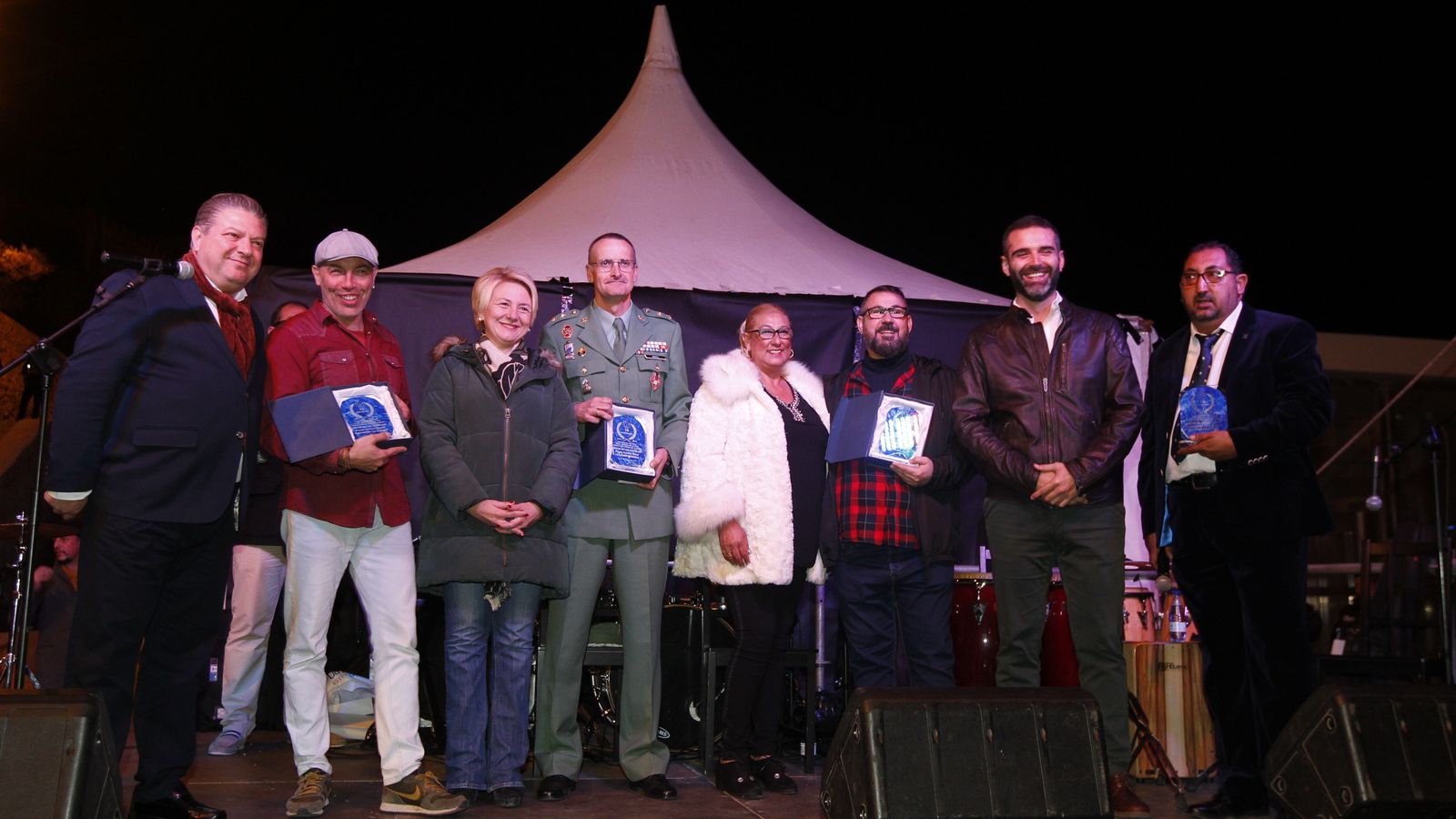 Los premiados de esta edición.