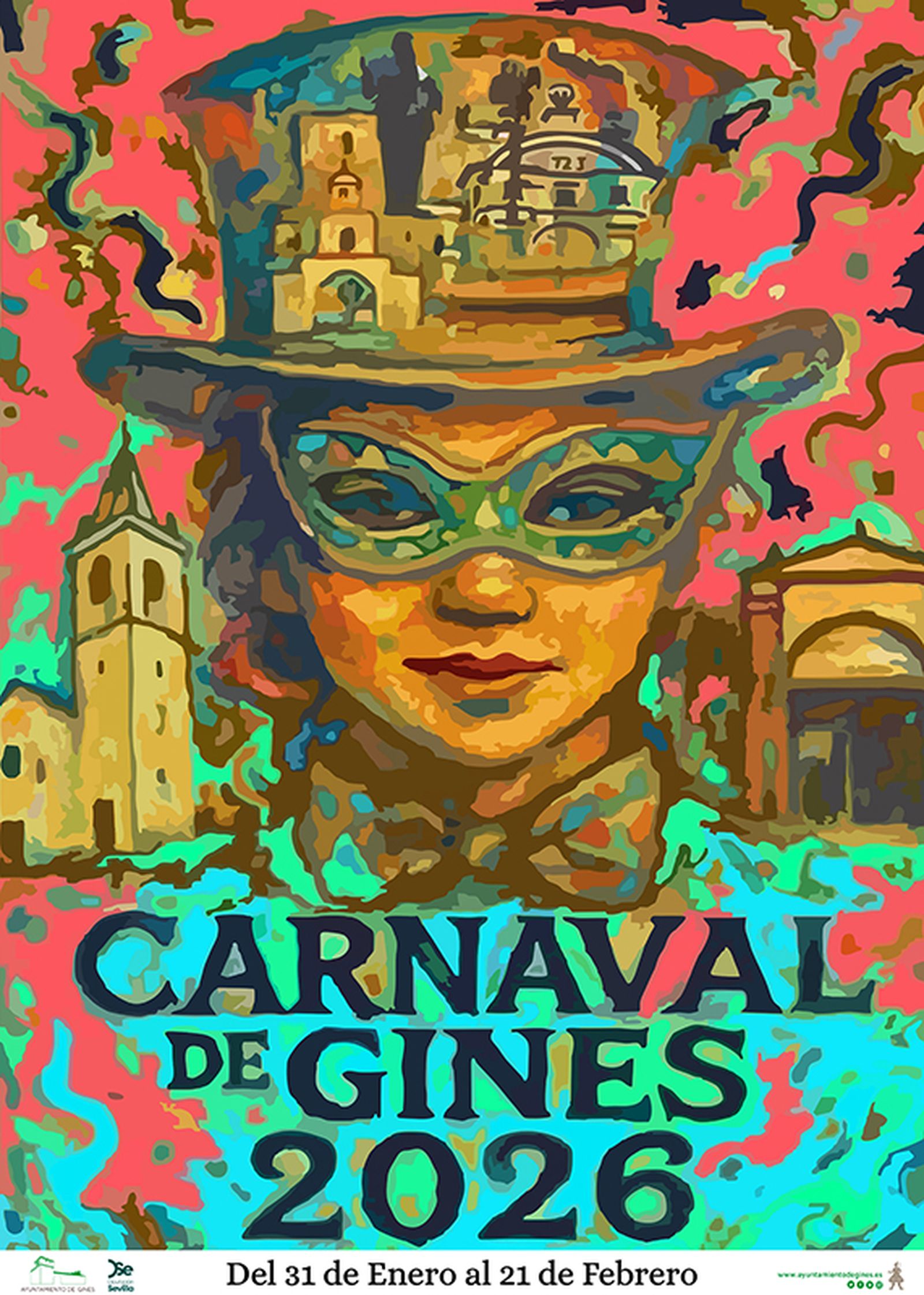 Cartel del Carnaval de Gines 2026