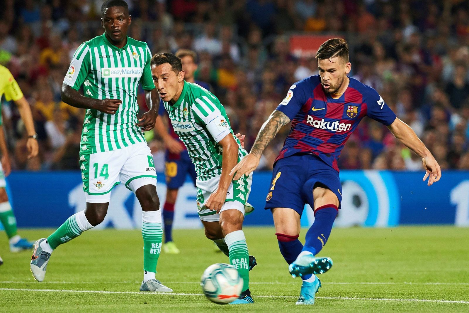 Las imágenes del Barcelona-Betis