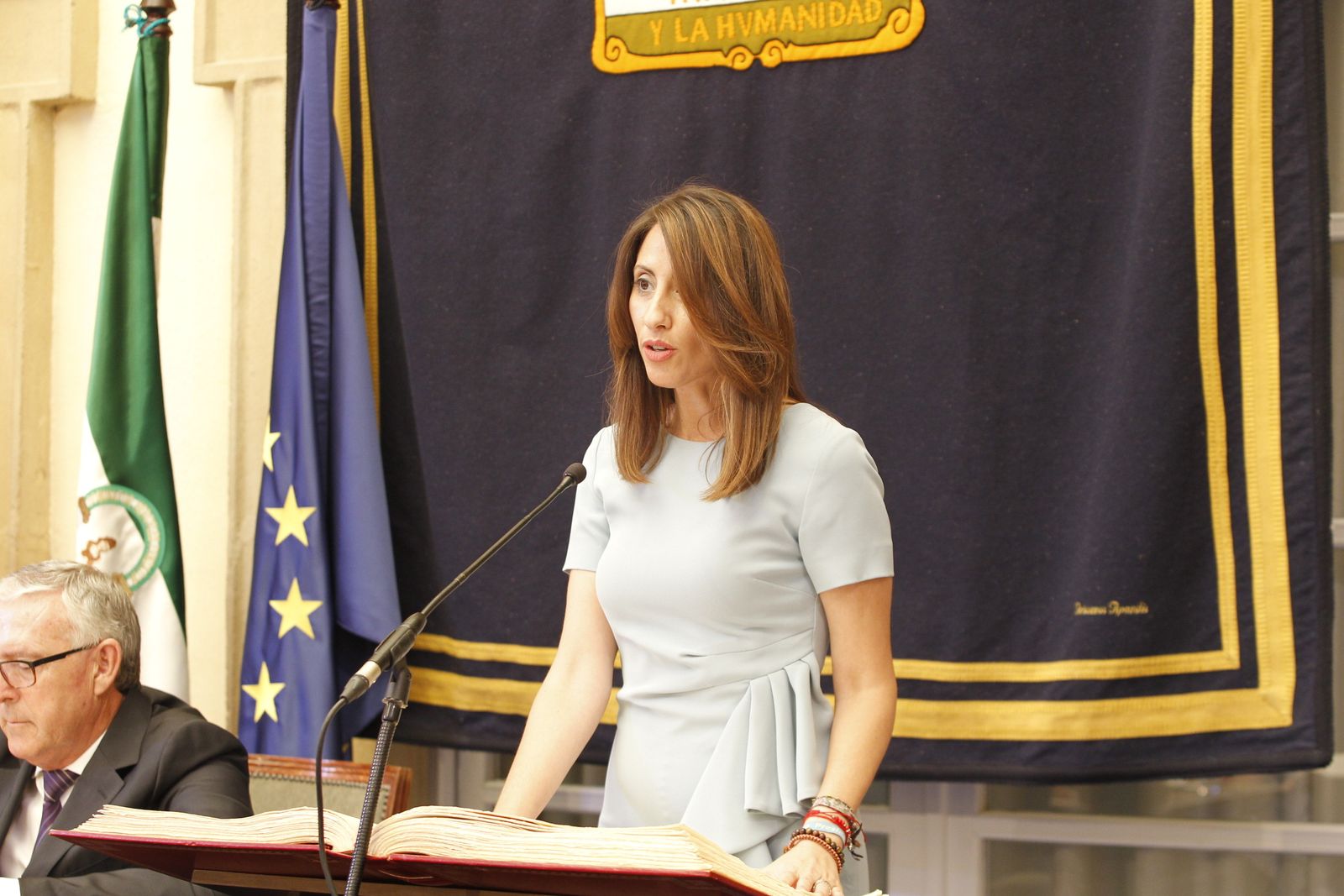 Pleno investidura Presidente Diputación de Almería. Javier Aureliano García