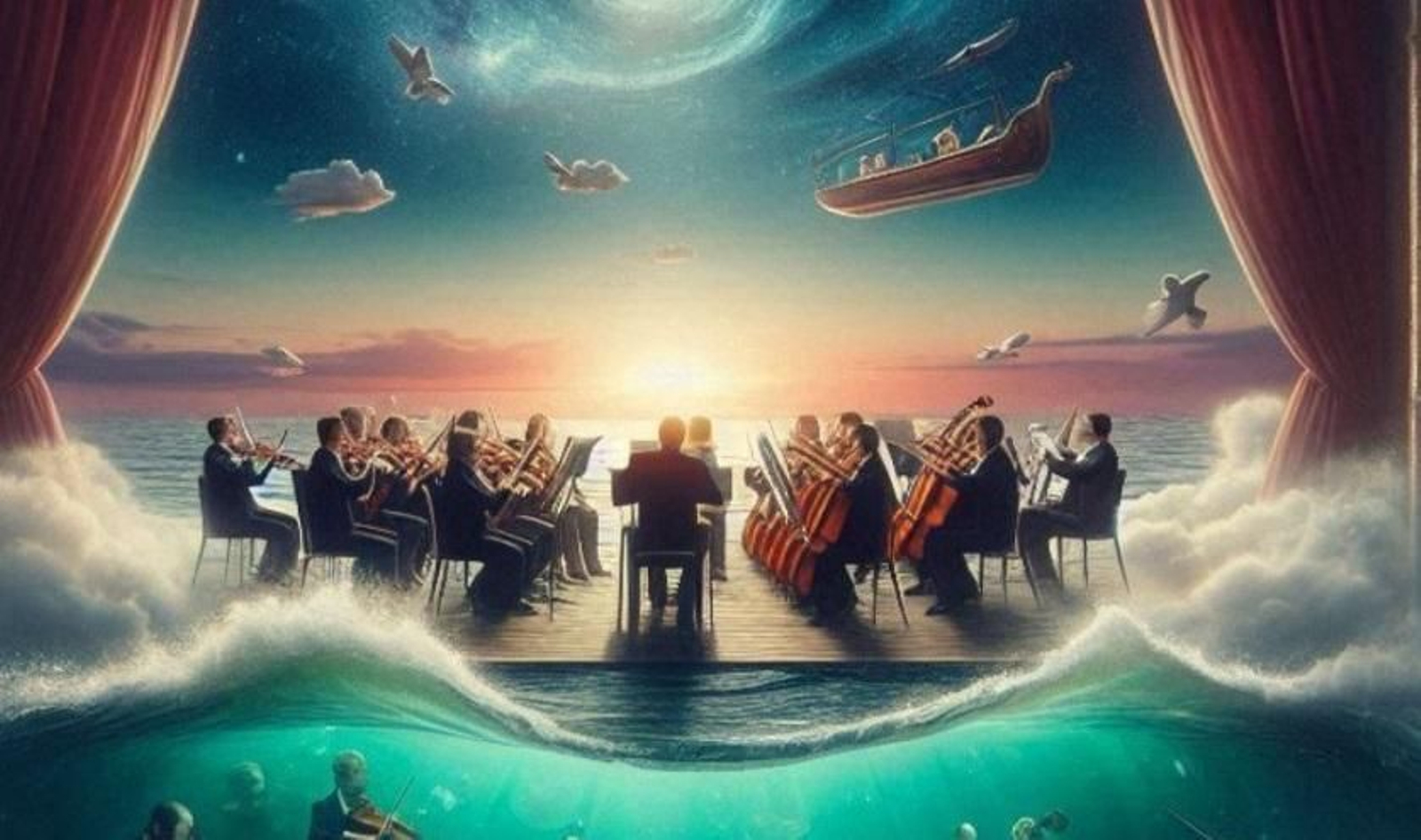 Cartel del ciclo musical en la provincia de Huelva.