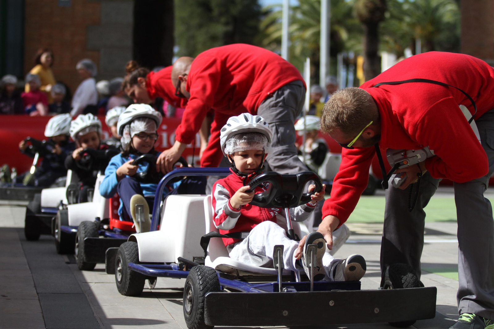 Presentación de la caravana de educación vial de Mapfre