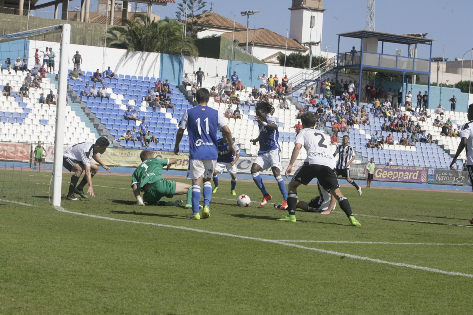 Las imágenes del Melilla-Balona