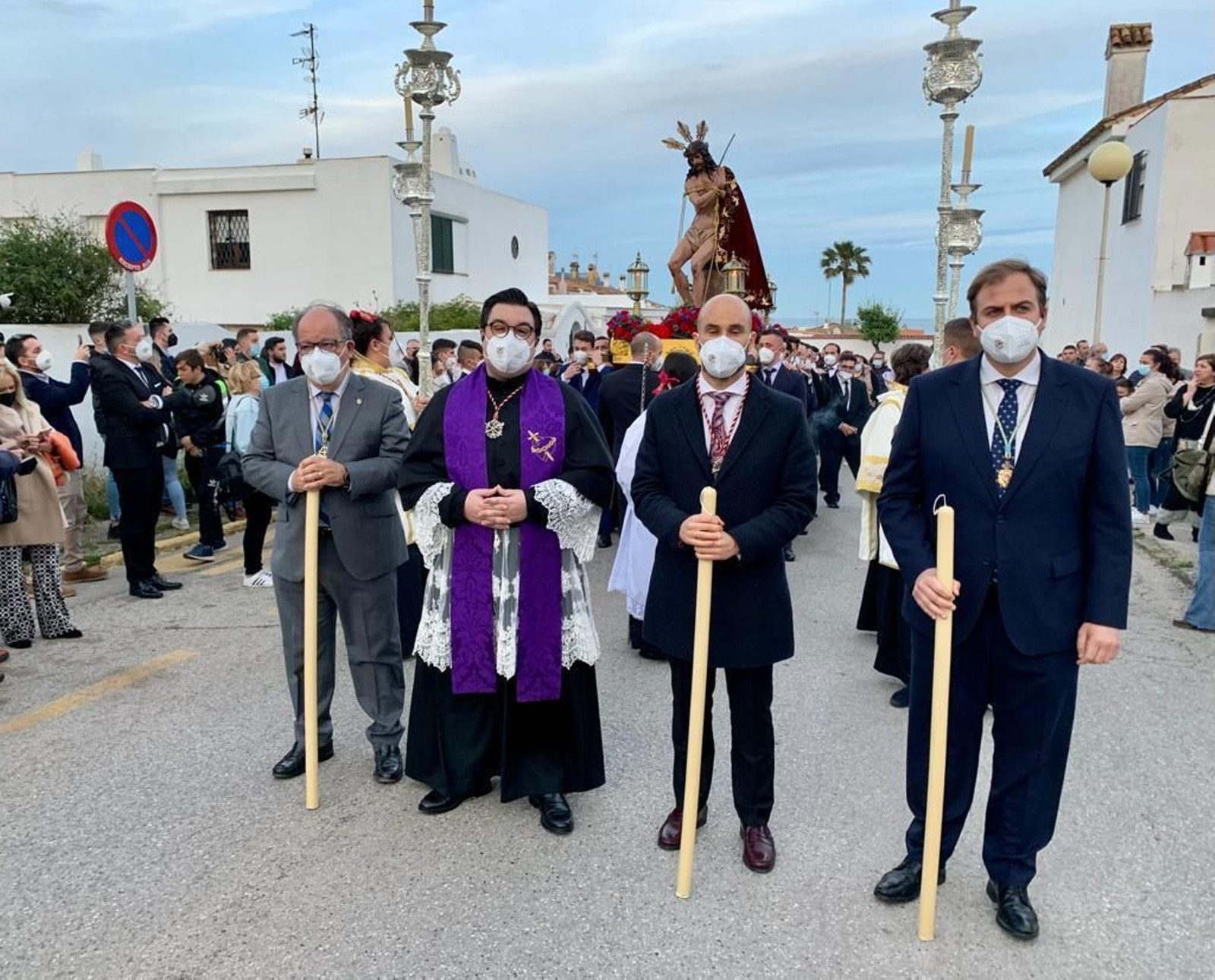 El vía crucis de Jesús Coronado de Espinas.