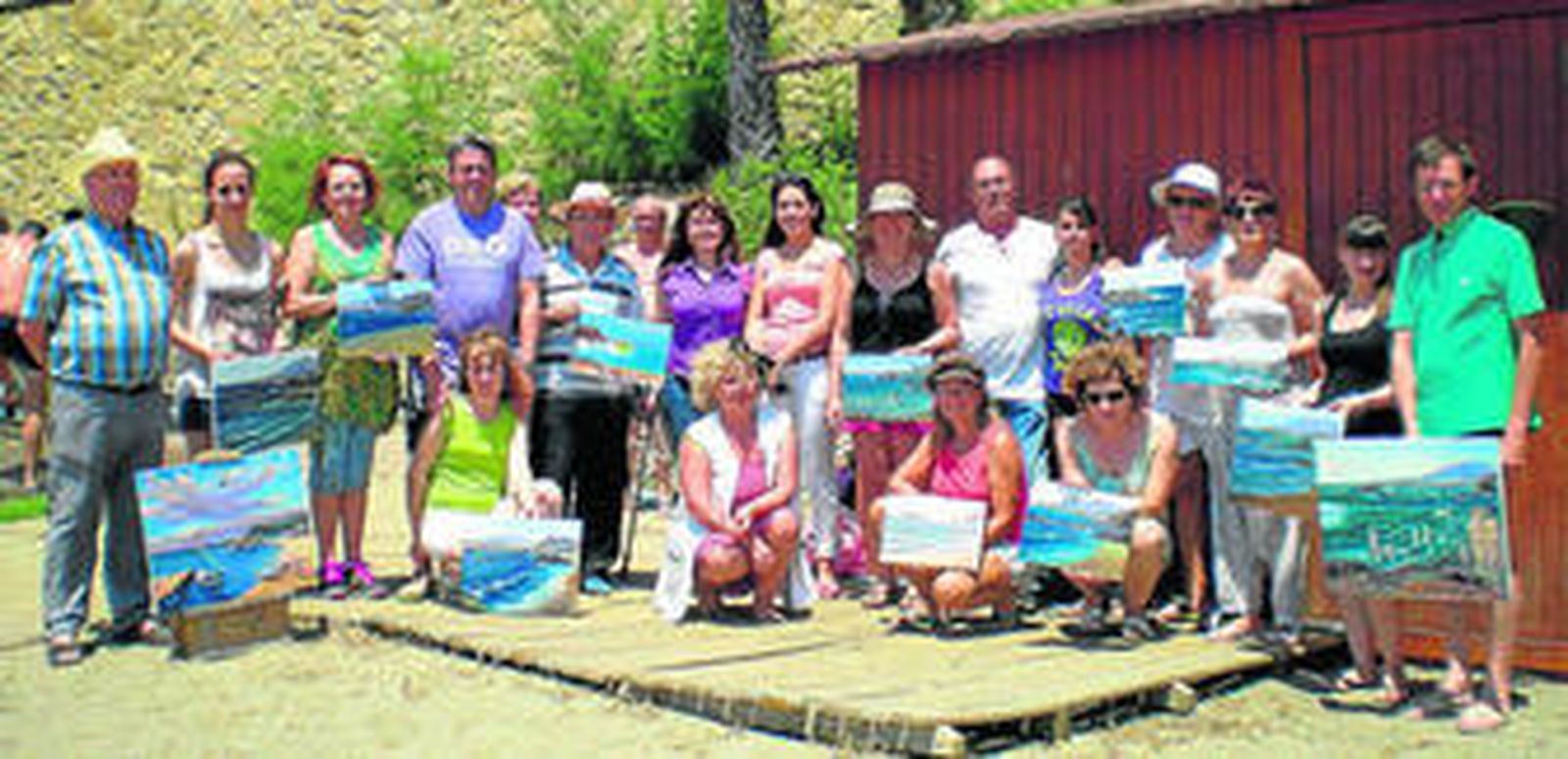 Los artistas que están disfrutando de estas vacaciones tan especiales.