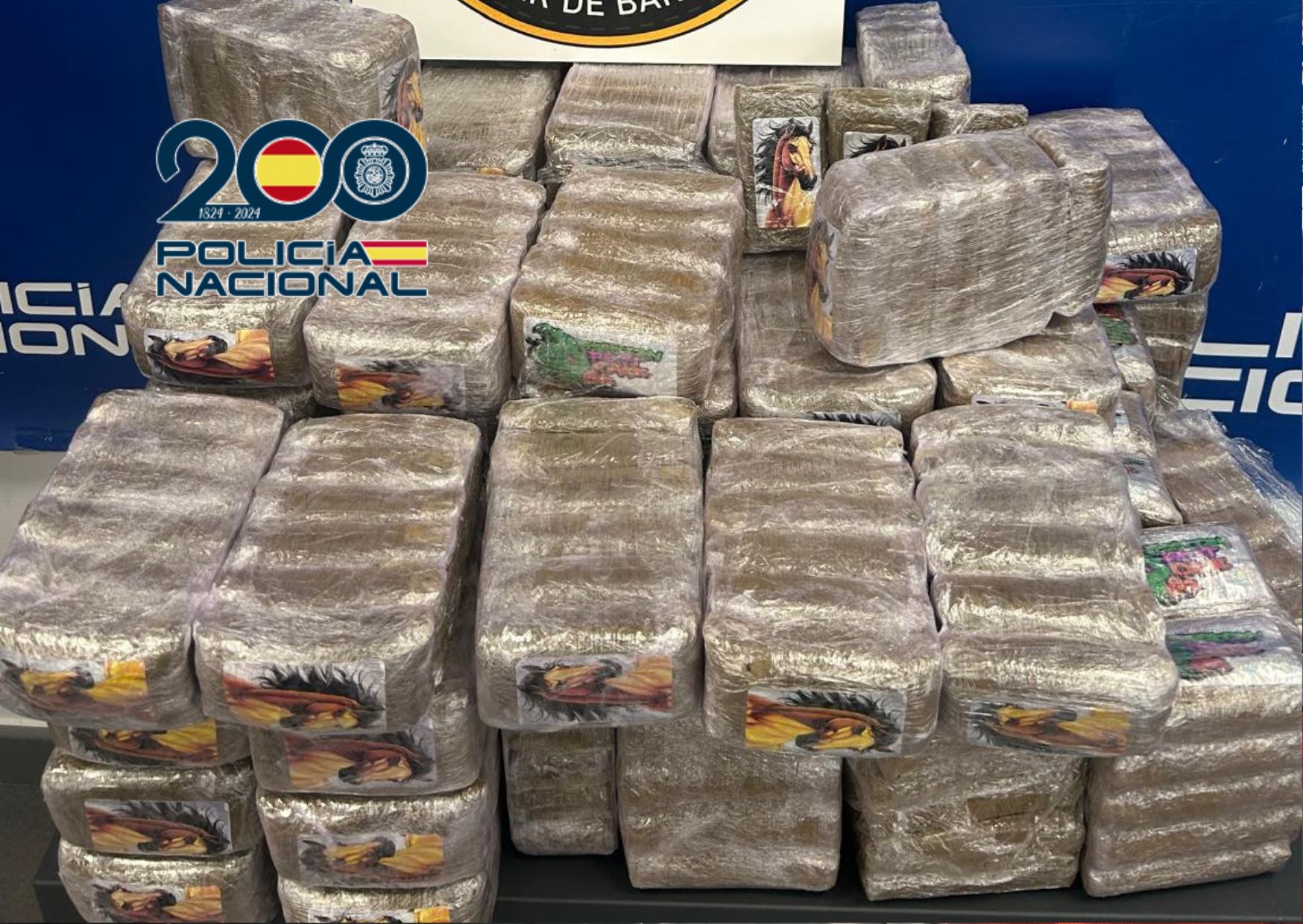 Incautan 42 kilos de hachís en un control de carreteras en Sanlúcar