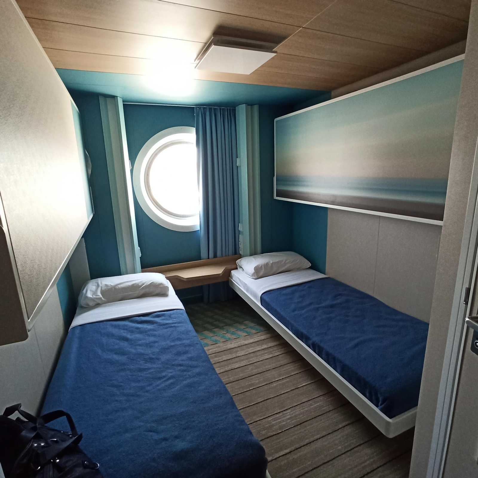 Camarote cuádruple exterior.