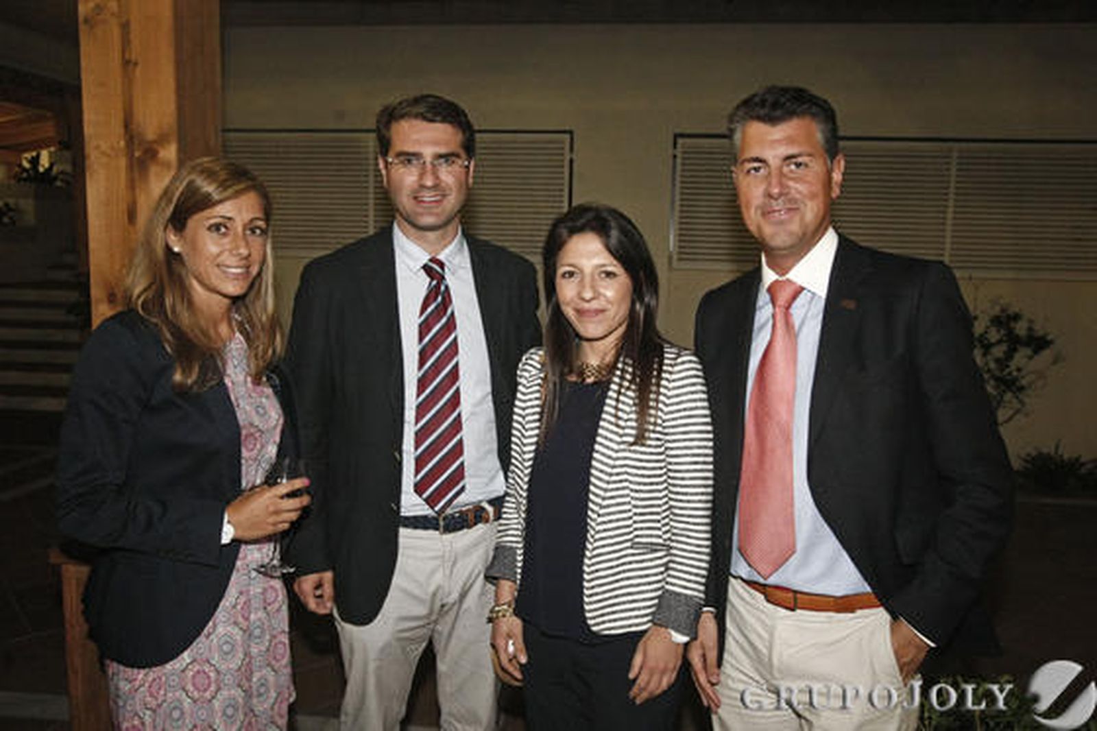 ersonal de la Confederación de Empresarios de Cádiz, durante el cóctel posterior al Foro Sur de Europa celebrado en el hotel Guadacorte.

Foto: Erasmo Fenoy