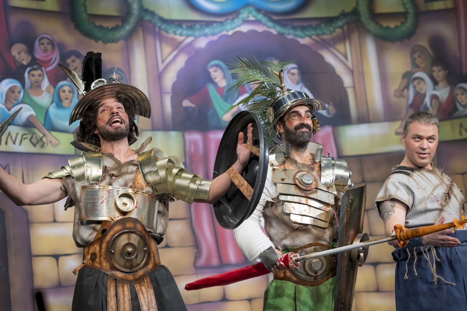 Cuarteto 'Escuela de Gladiadores el Pópulo'