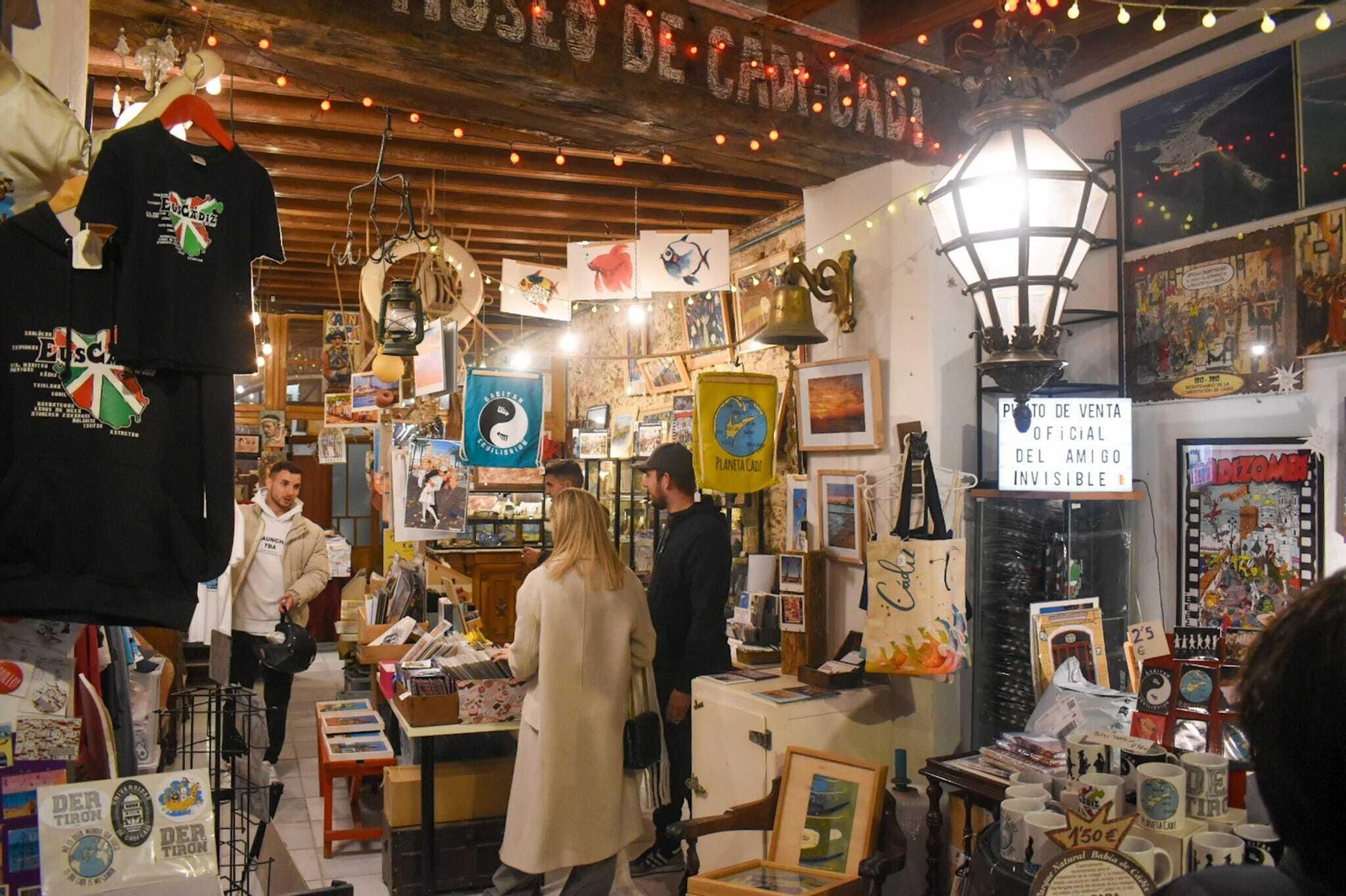 Interior de la Tienda-museo de Cadi-Cadi.