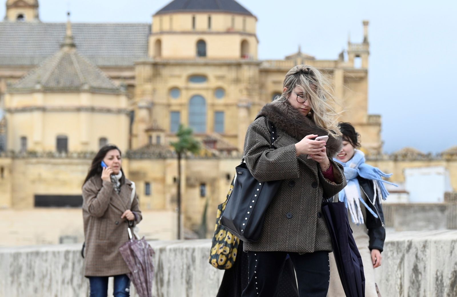 El paso de la borrasca 'Herminia' por Córdoba, en imágenes