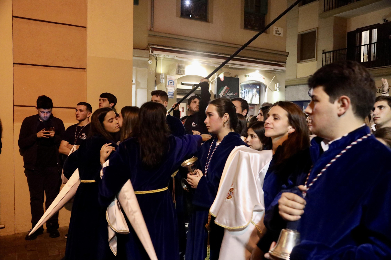 La Paloma el Miércoles Santo en Málaga, en fotos