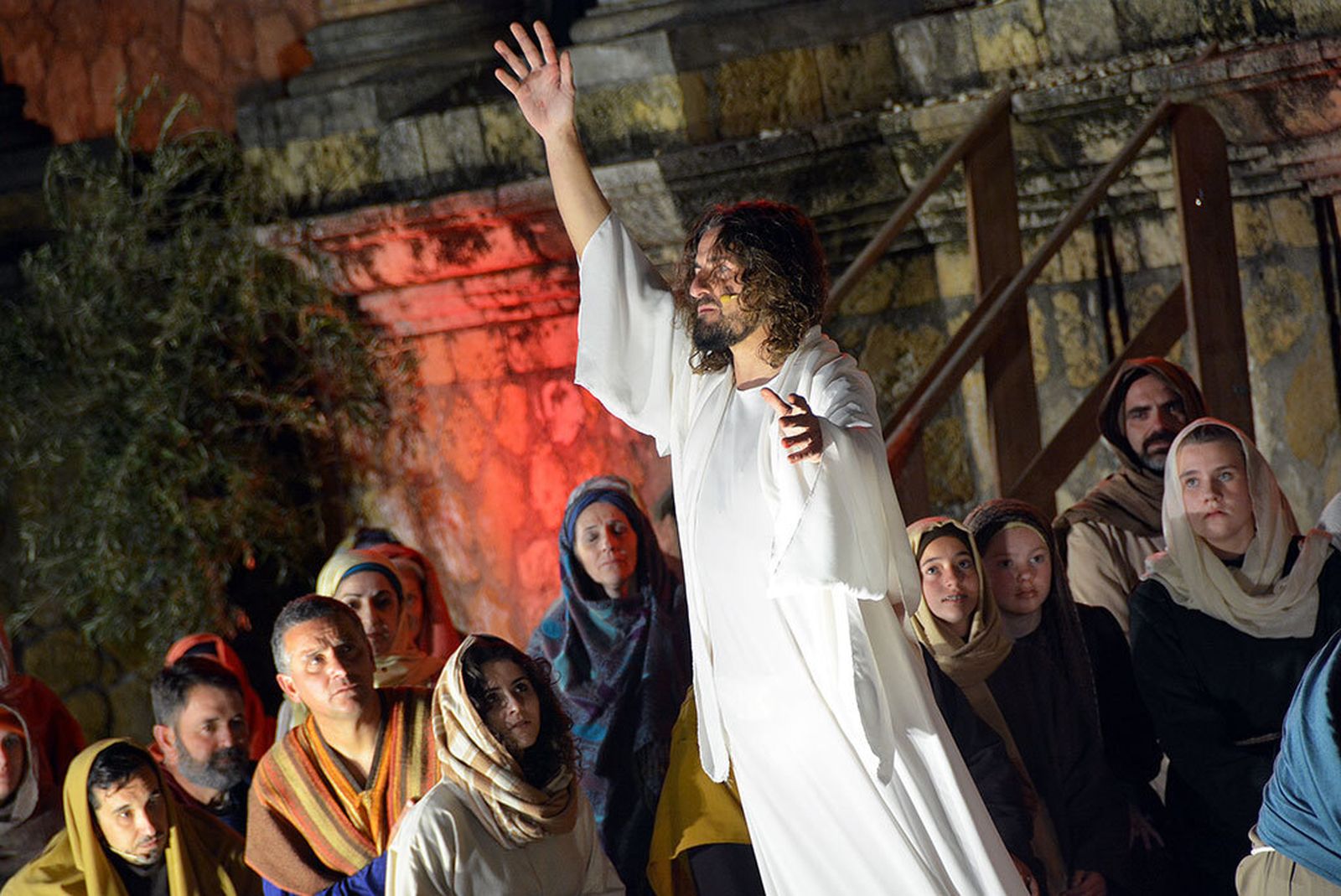 Uno de los momentos de la representación