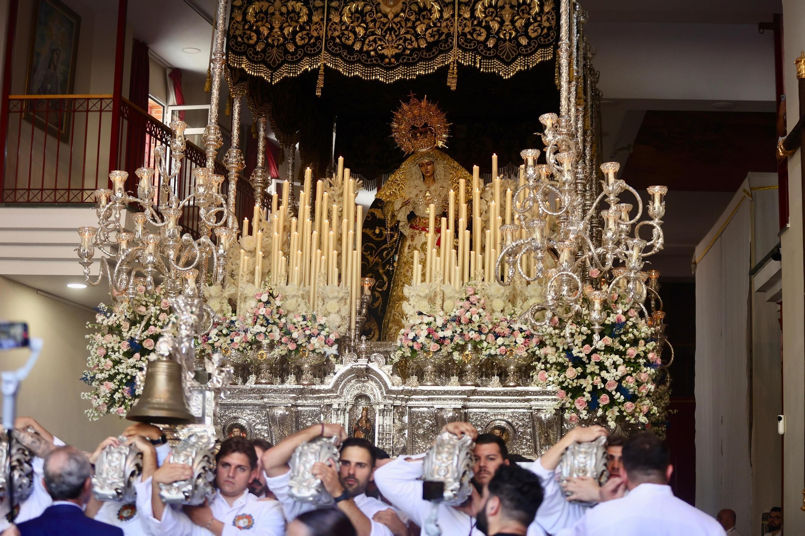 La procesión de la Virgen de la Paz, en fotos