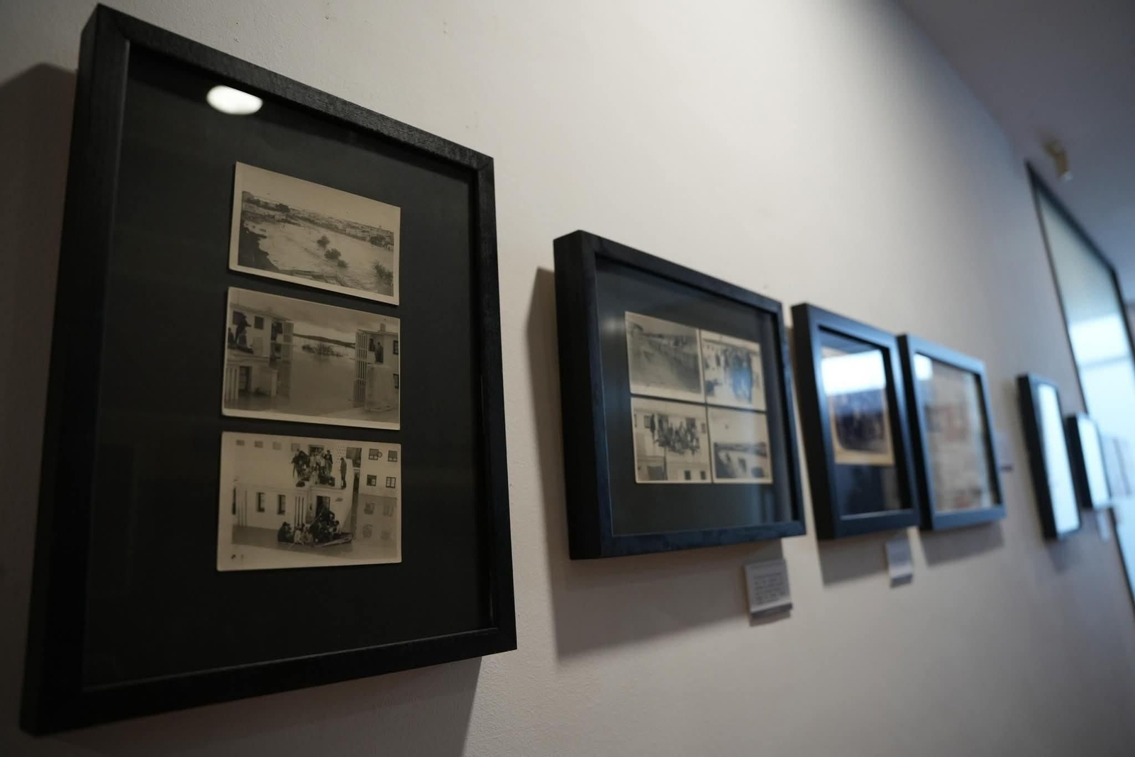 Algunas de las fotografías que componen esta muestra.