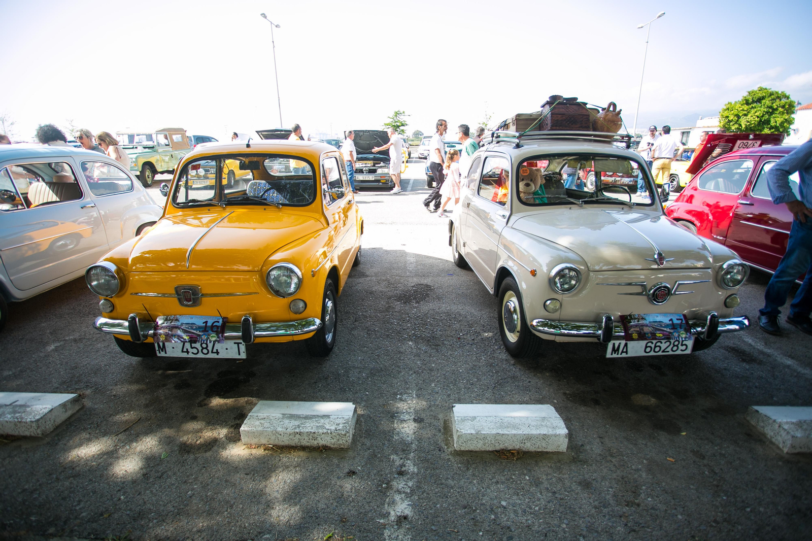 Fotos de la concentración de Seat 600 en Palmones