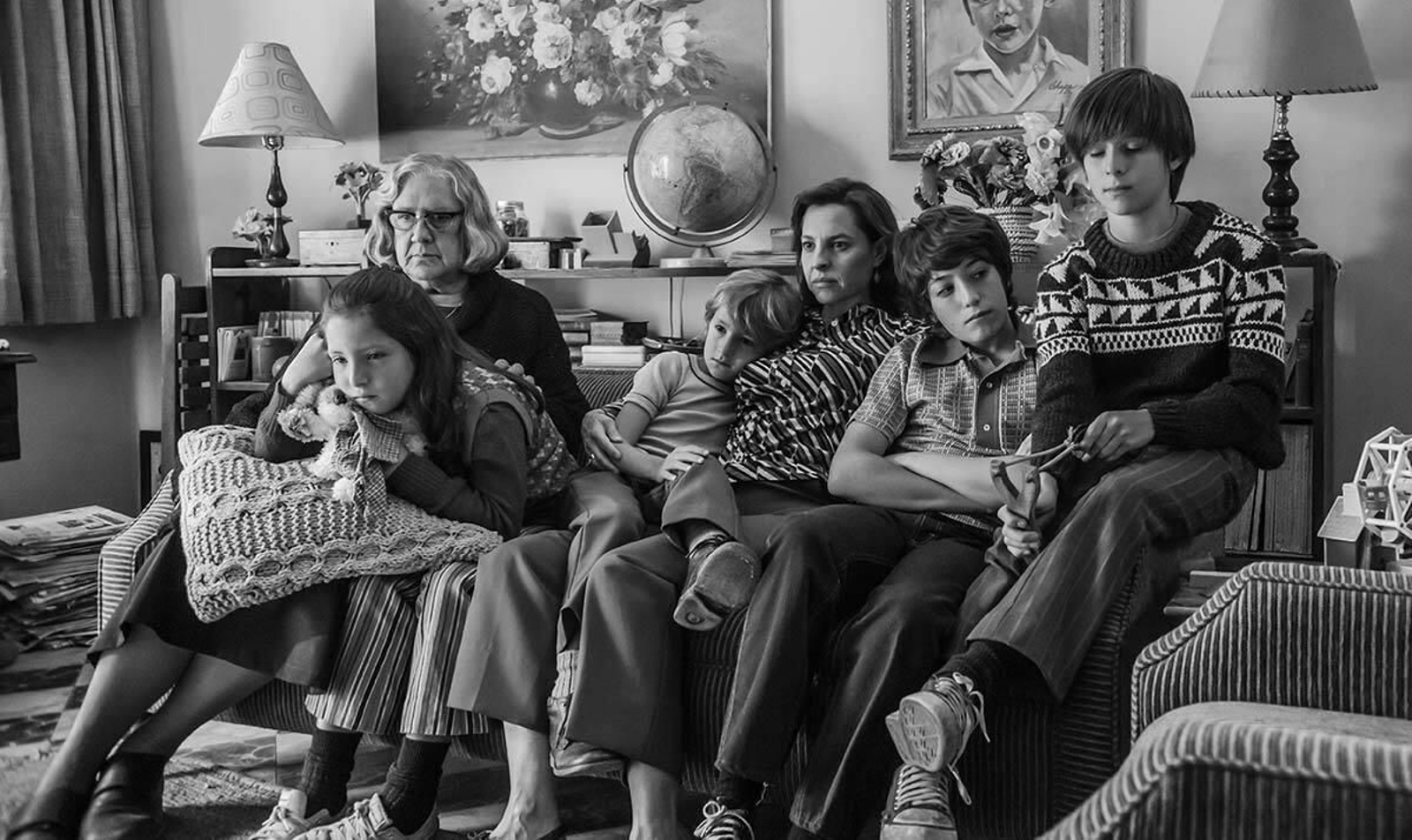 La familia protagonista de 'Roma'.