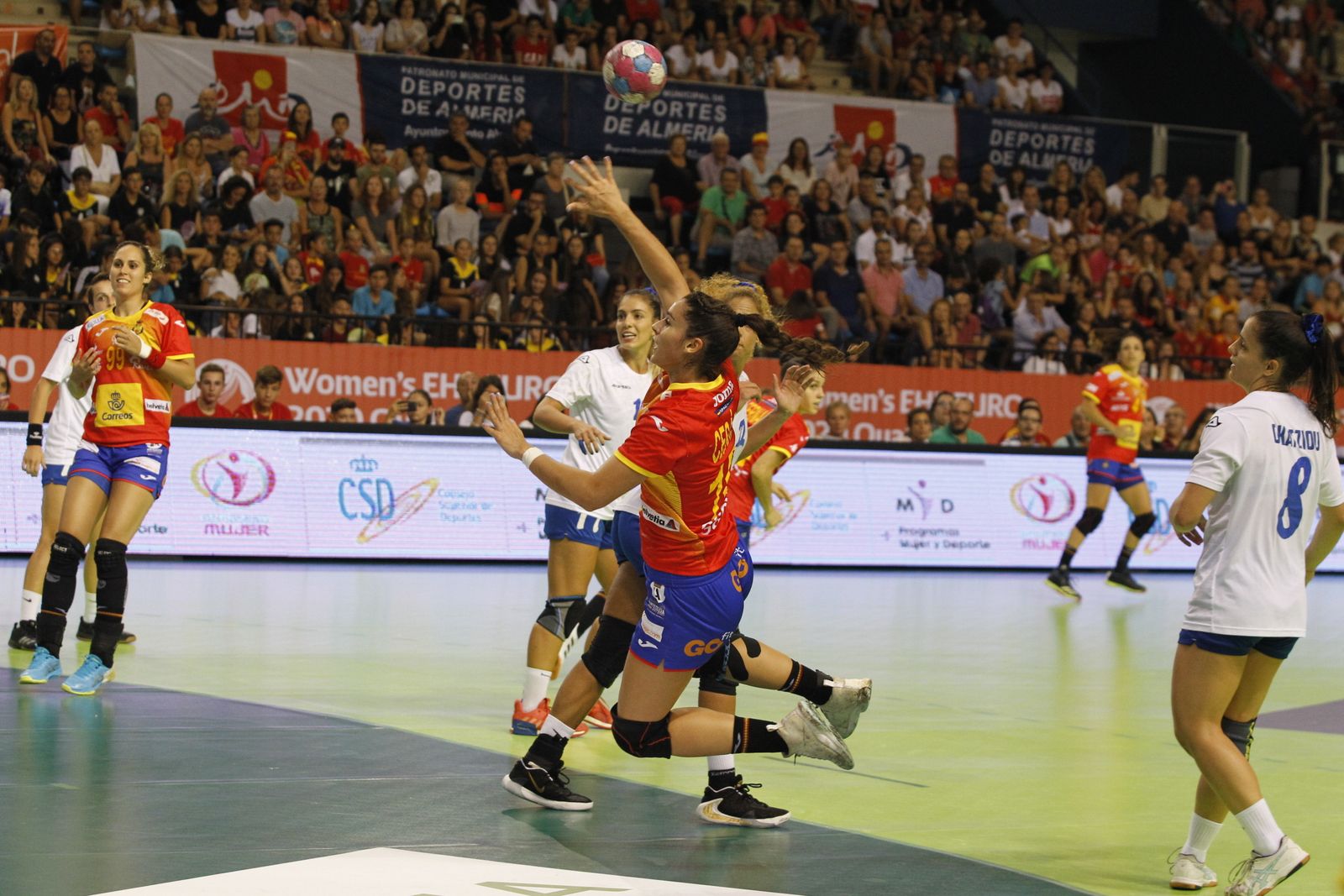 Fotogalería España-Grecia. Balonmano Femenino, fase clasificación Euro 2020