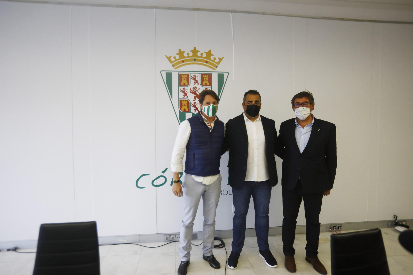 La presentación de Germán Crespo como técnico del Córdoba CF, en imágenes