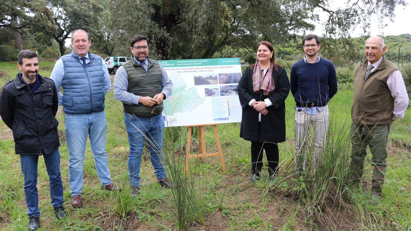 Presentación del arreglo de la vía pecuaria Cordel de Lora del Río a Constantina.