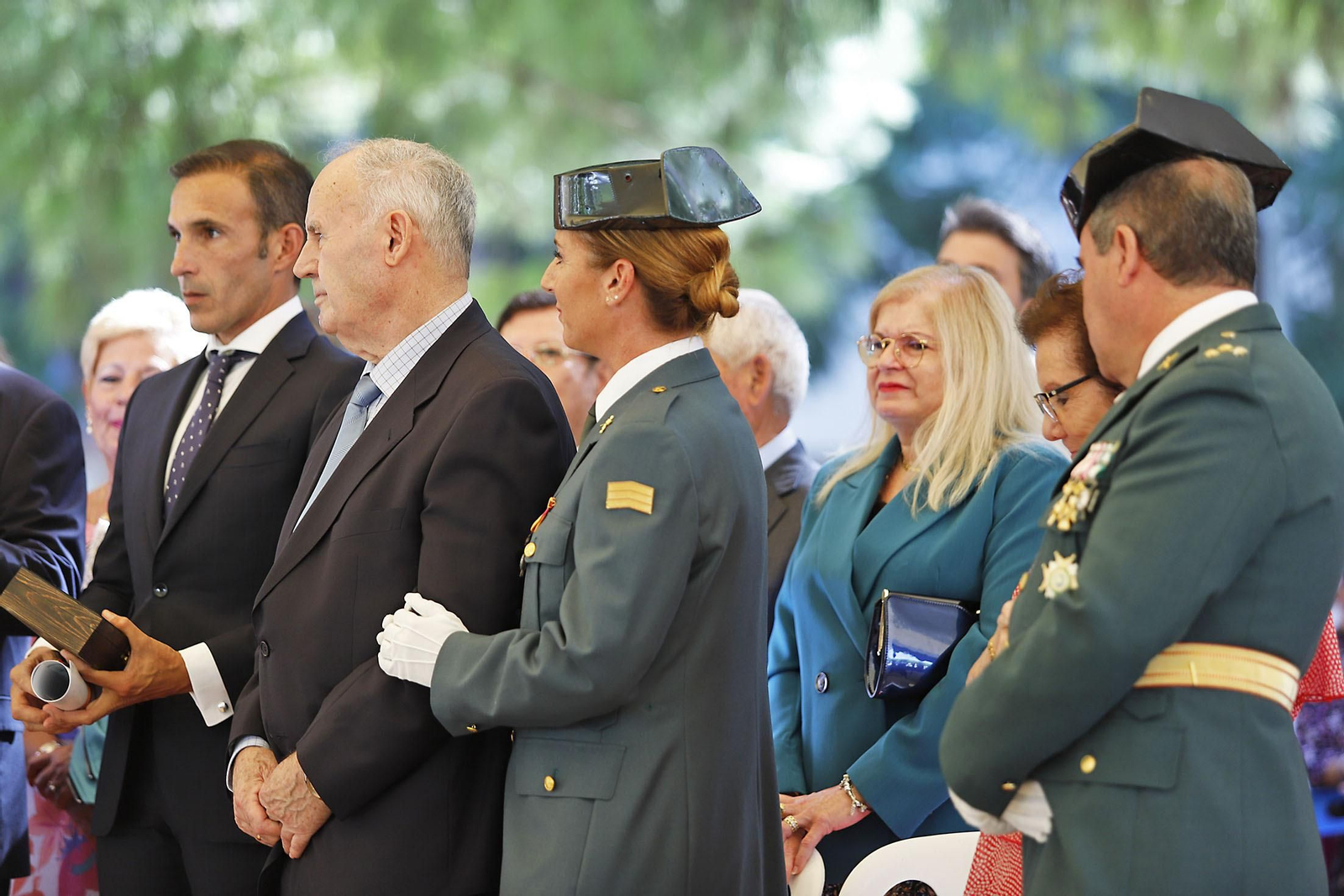 Imágenes de los actos de la Guardia Civil  en Huelva 12 de octubre, Día del Pilar