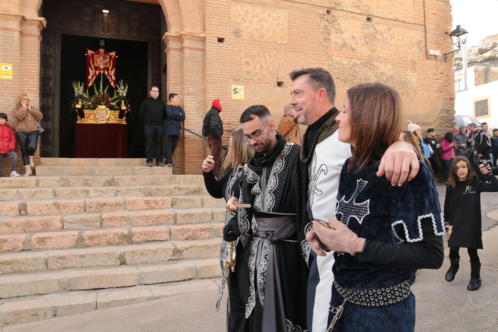 Los Moros y Cristianos de Gérgal se enfrentan en las fiestas de San Sebastián