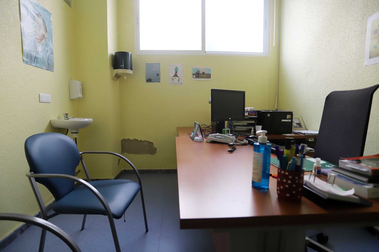 Imágenes del mal estado en el que se encuentra la Unidad de Salud Mental de la Plaza Houston