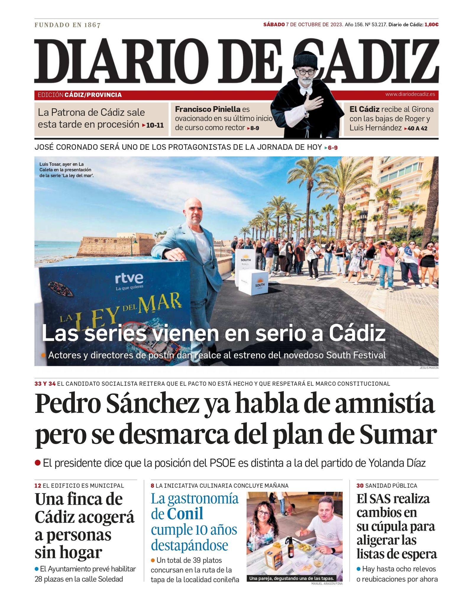 7 de octubre. Se inaugura el South Festival.