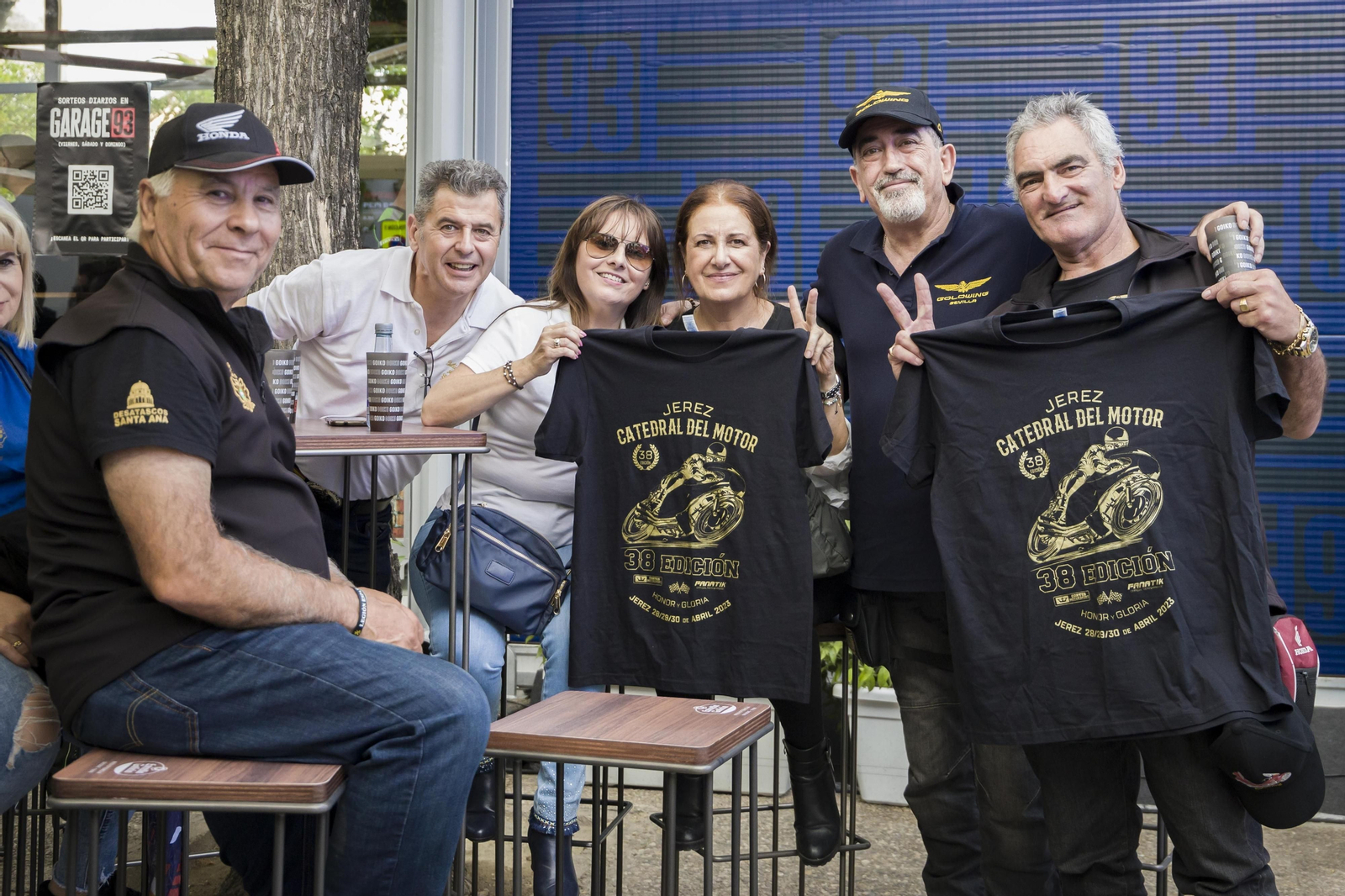 Gran ambiente motero en todo Jerez