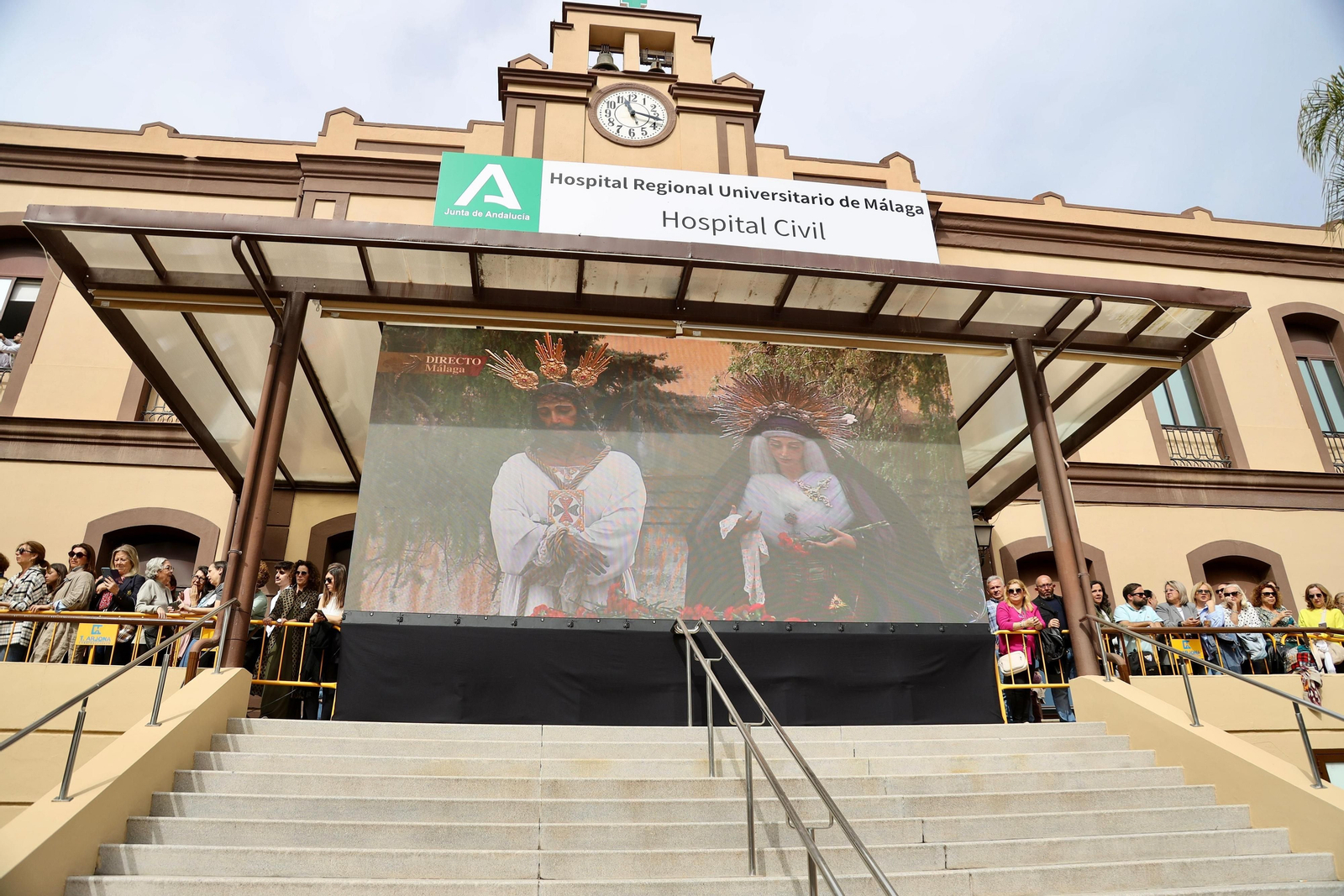 Las fotos del traslado del Cautivo el Sábado de Pasión en Málaga