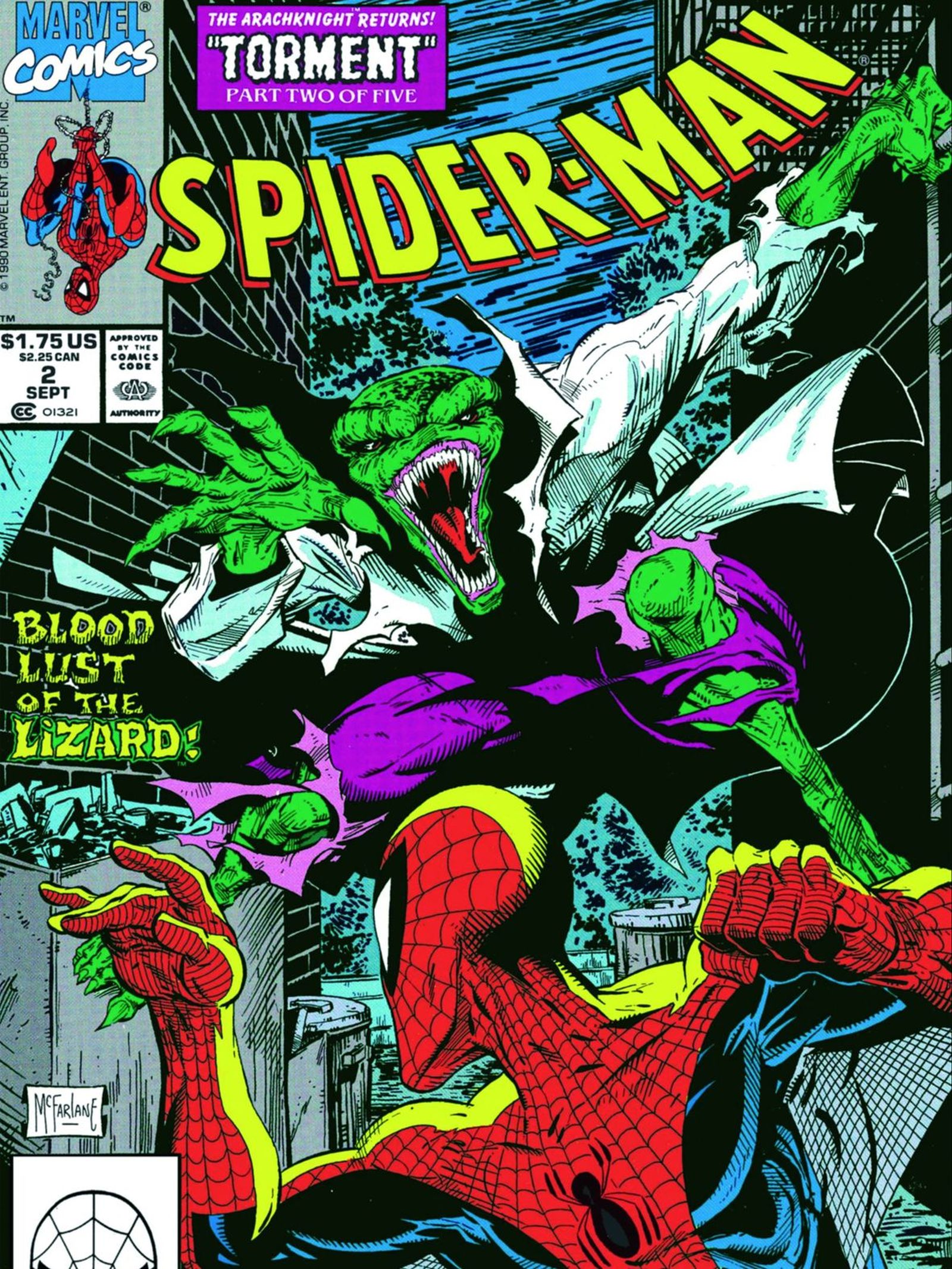 Portada de Spider-Man n.º 2.