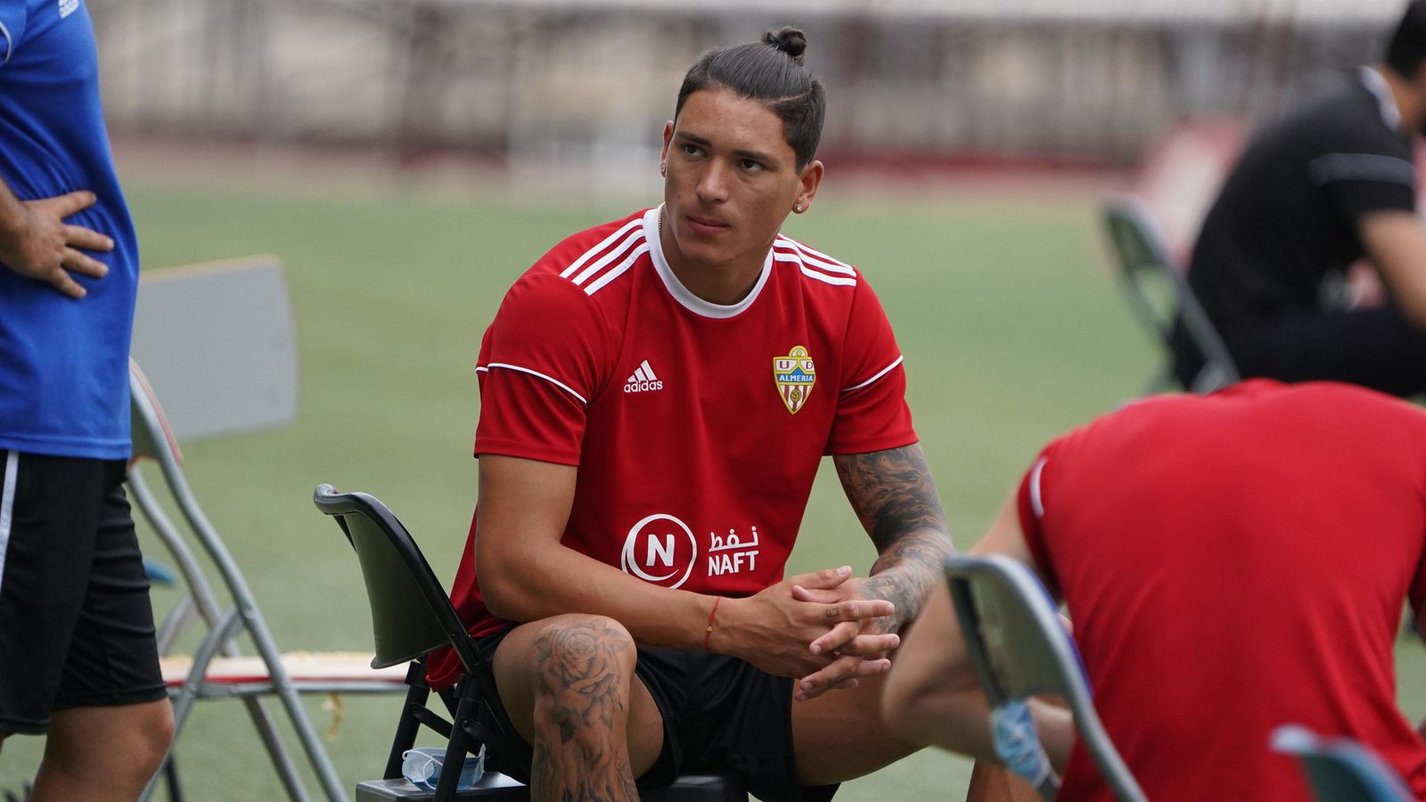 Darwin durante una sesión de entrenamiento en el Mediterráneo.