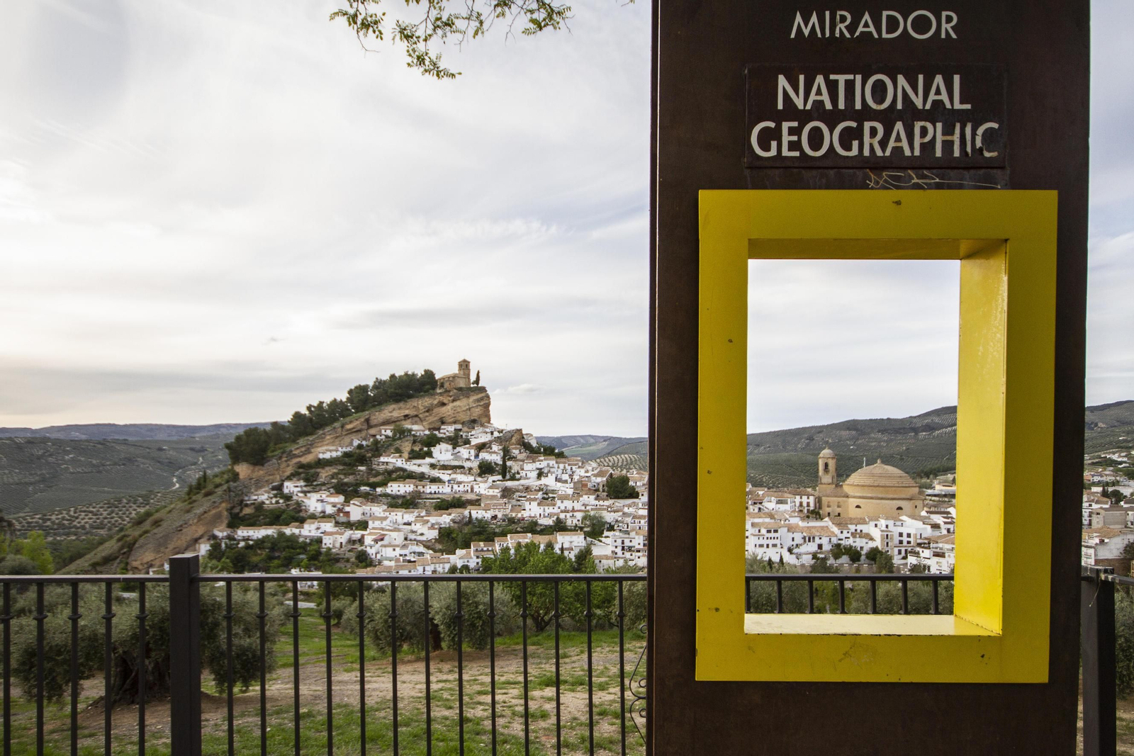Mirador de National Geographic en Montefrío
