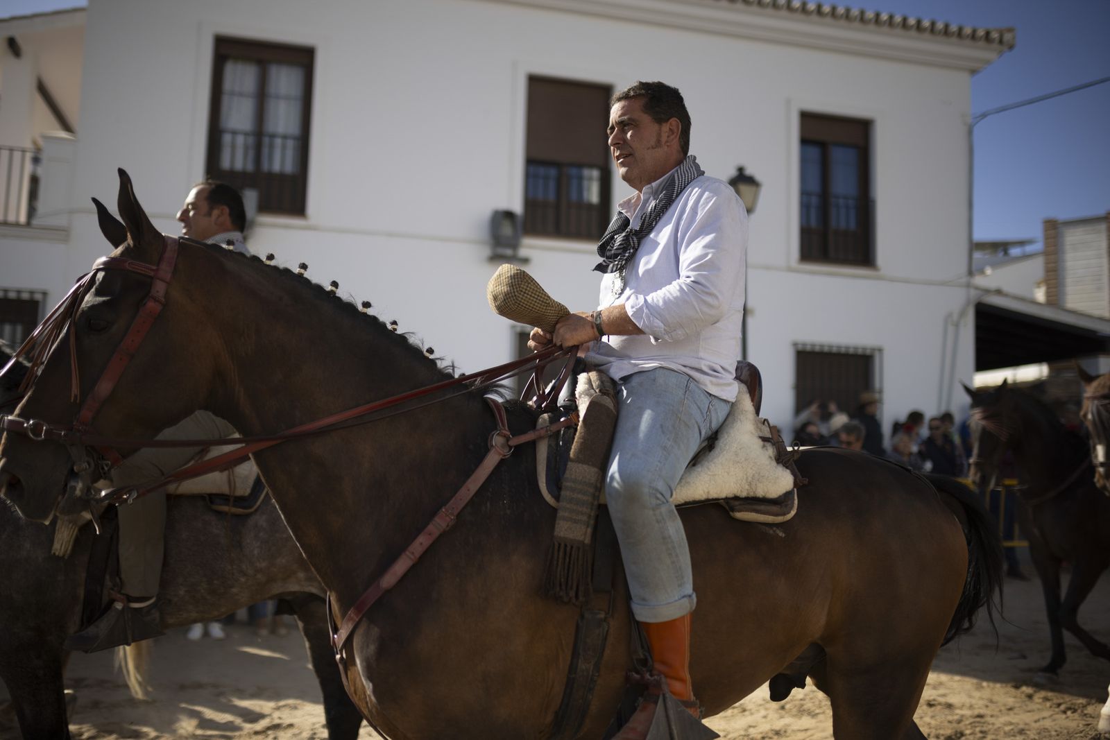 Imágenes de las primeras presentaciones de las hermandades de El Rocío 2024