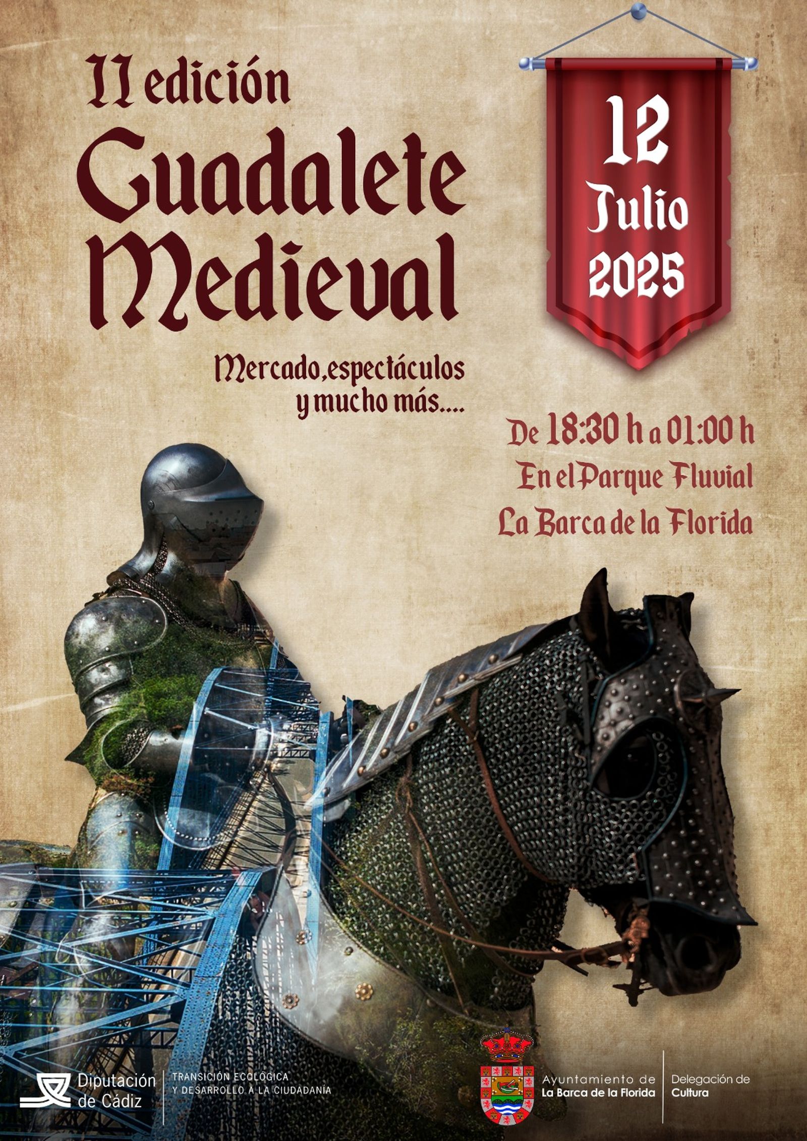 Cartel de la II Edición 'Guadalete Medieval'.