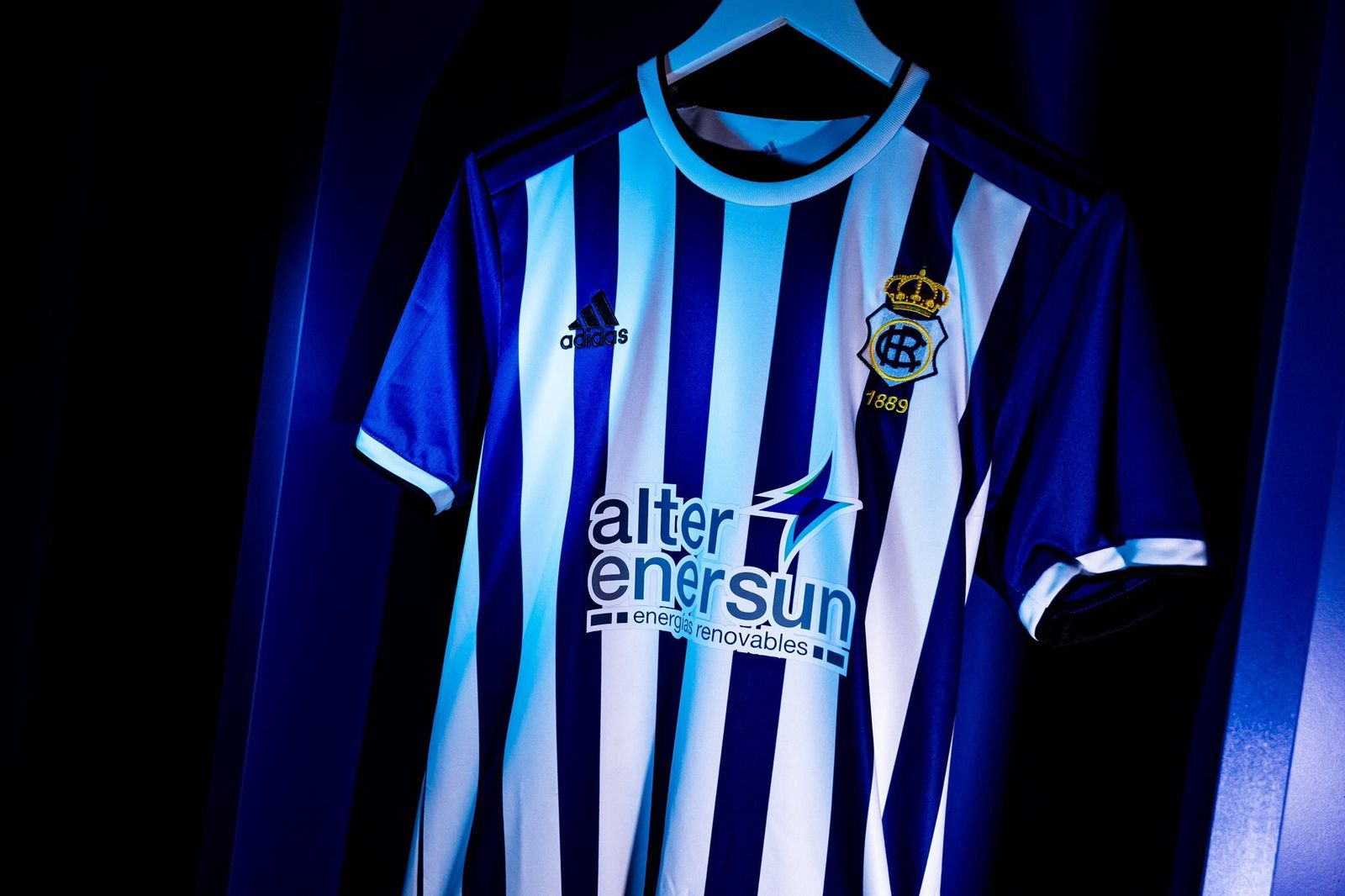 Camiseta del Recreativo de Huelva.