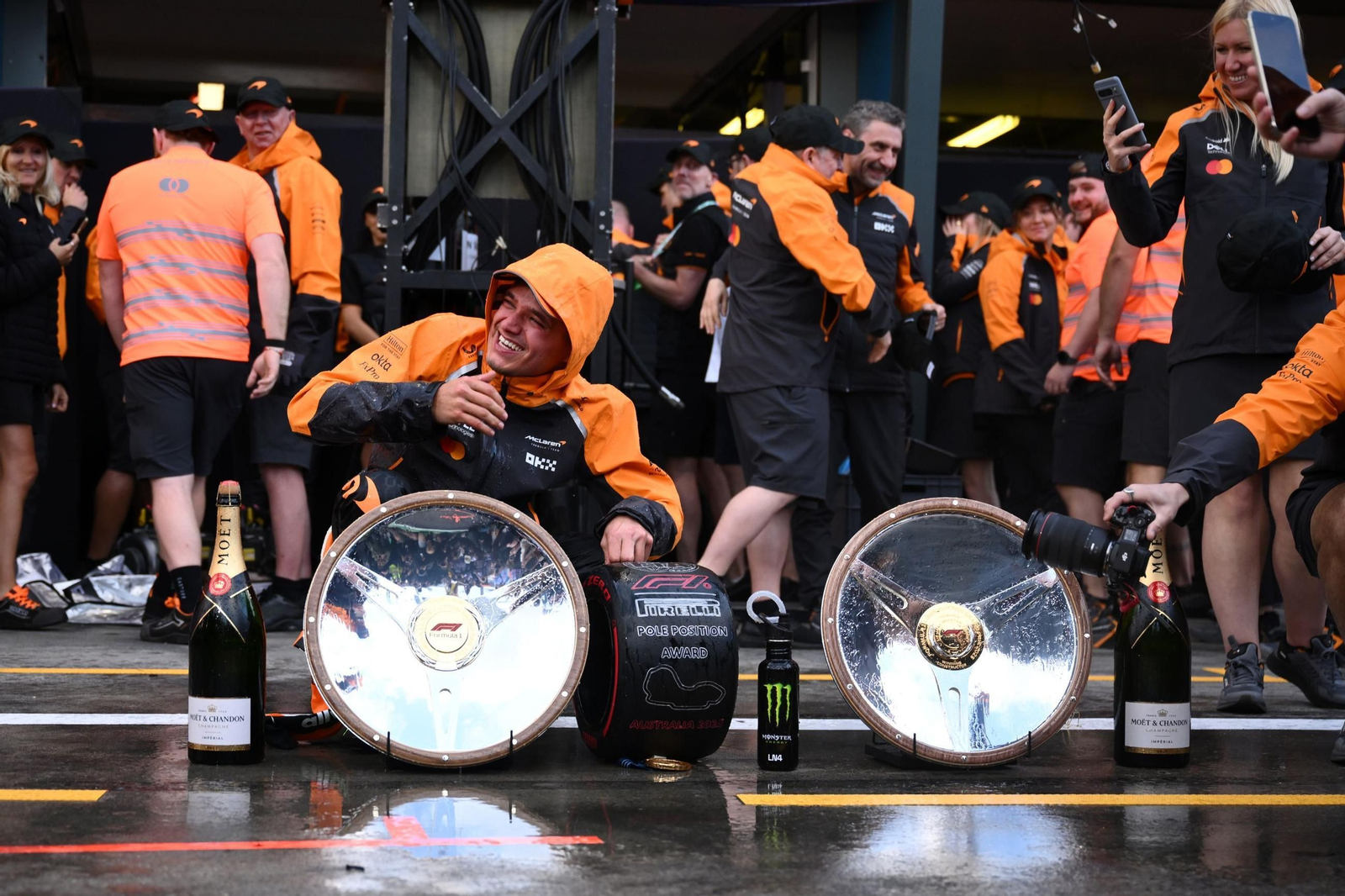 Los fotos del arranque de la Fórmula 1 en Melbourne