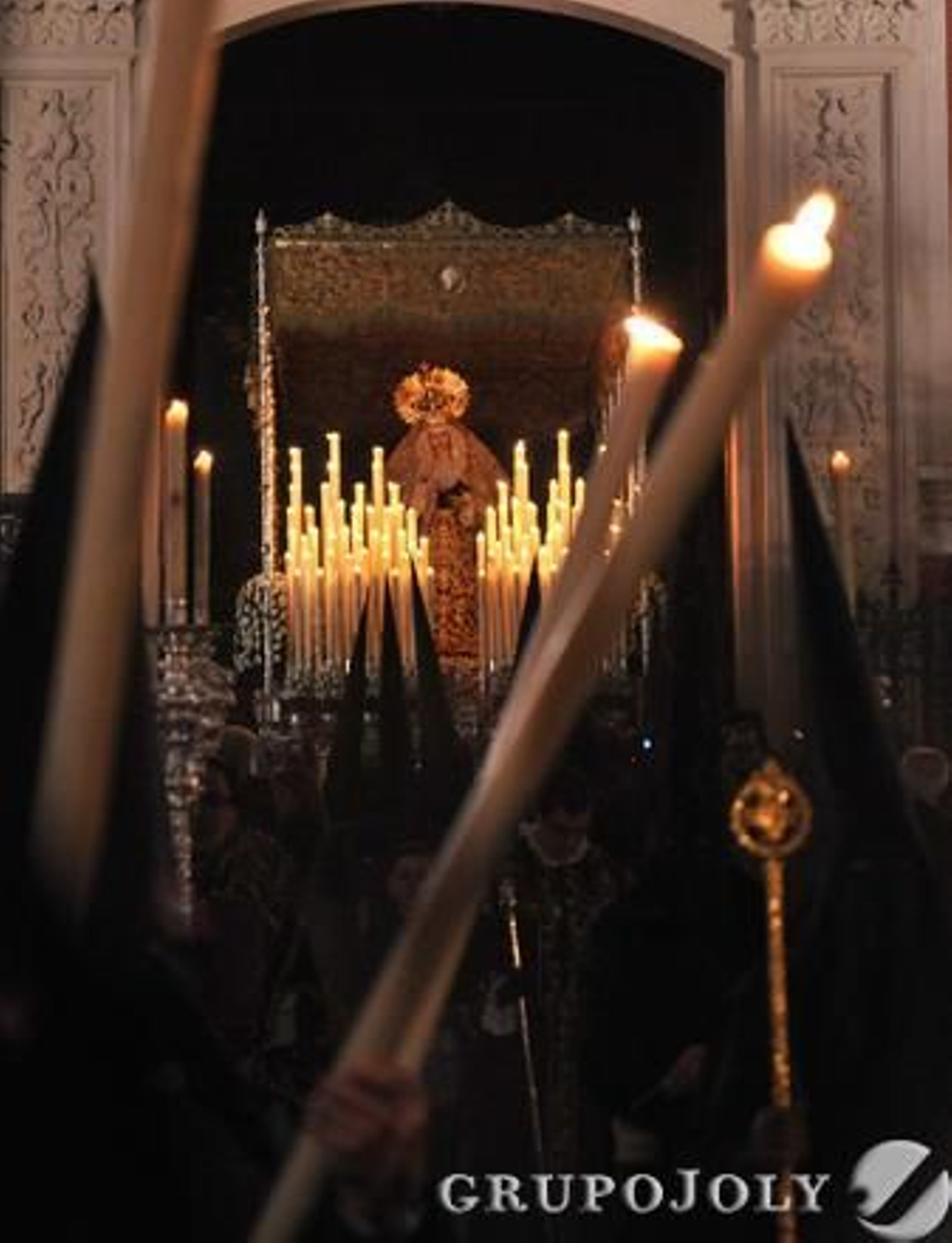 La Virgen del Socorro en las puertasdel templo.

Foto: Juan Carlos Vazquez