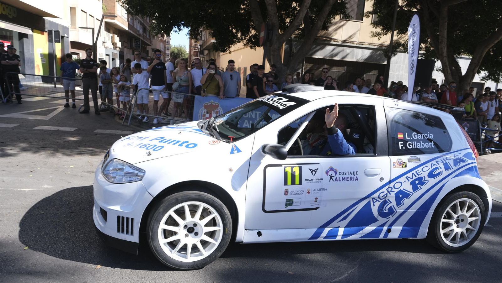 Imágenes de la salida del Rallye Costa de Almería