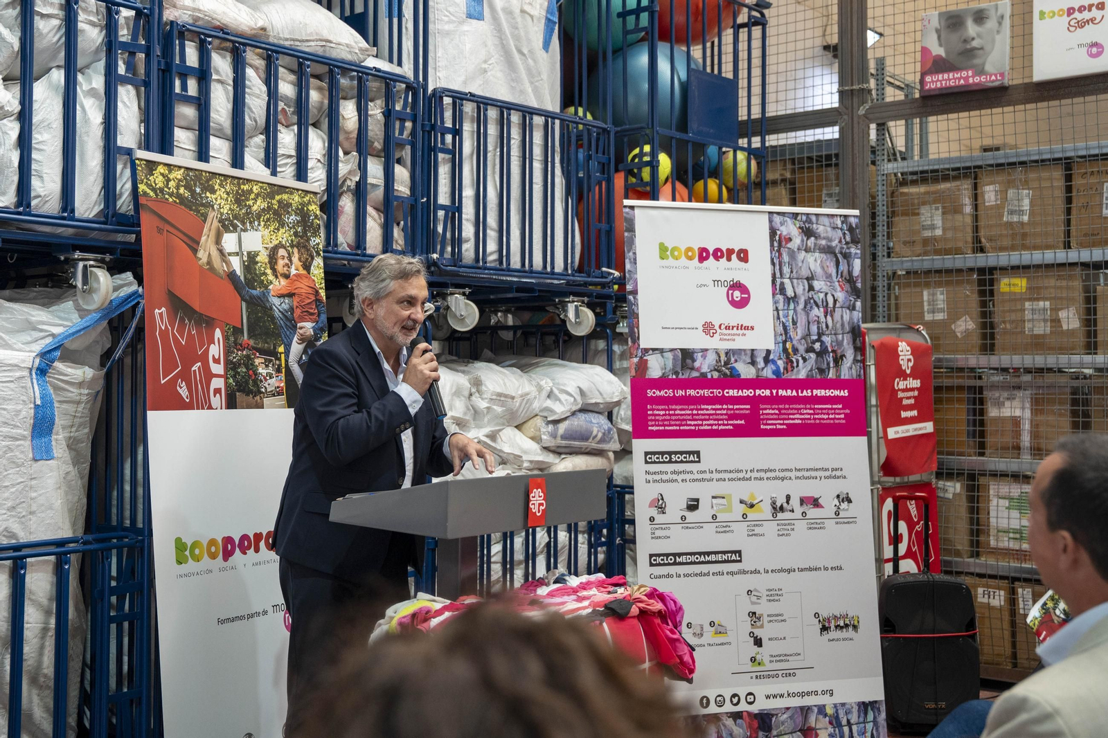 Cáritas Koopera en Almería celebra el 10º aniversario, en imágenes