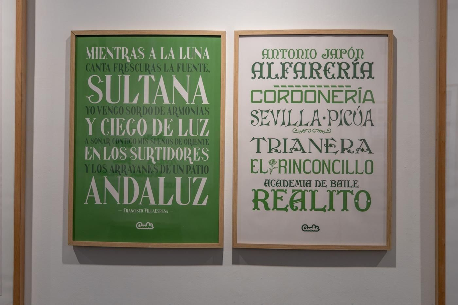 Todo lo que siempre quisiste saber sobre la tipografía andaluza en esta exposición de Carlos Campos que puedes ver en la Escuela de Arte José Nogué