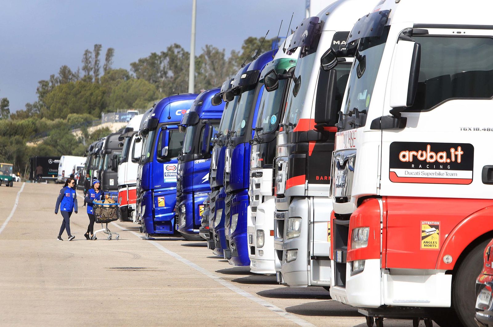 Imágenes del entrenamiento de Superbike en el Circuito de Jerez