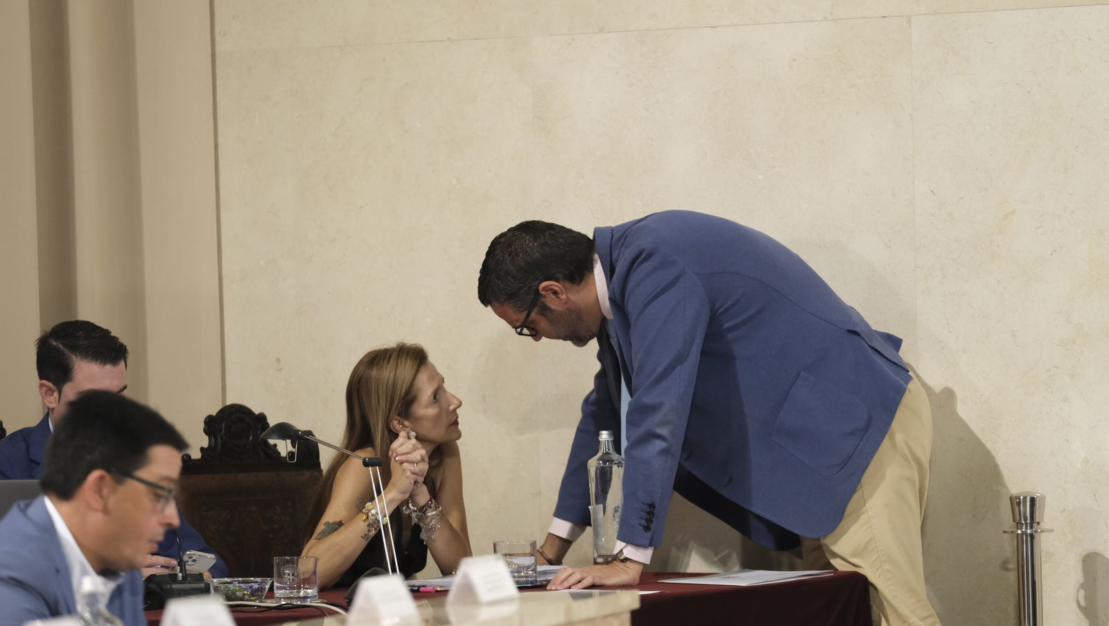 Imágenes del pleno ordinario del Ayuntamiento de Almería