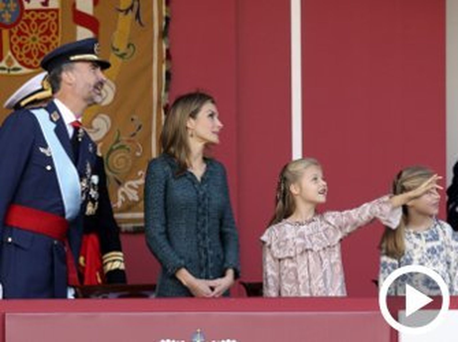 Los Reyes Felipe y Letizia presiden su primer Día de la Fiesta Nacional
