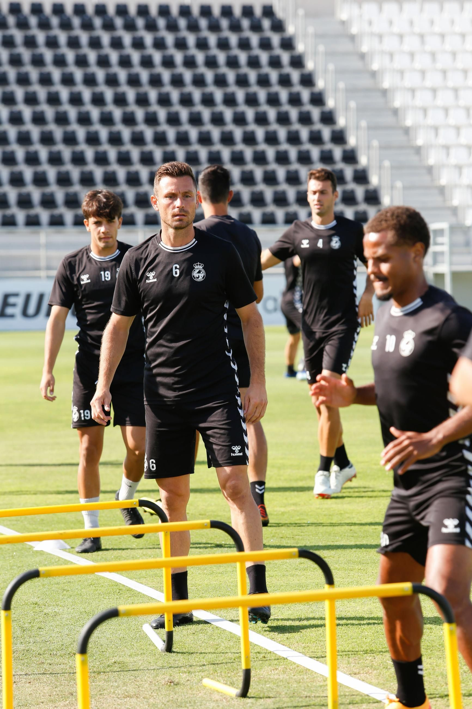 Las fotos del entrenamiento de la Balona previo al partido con el San Fernando