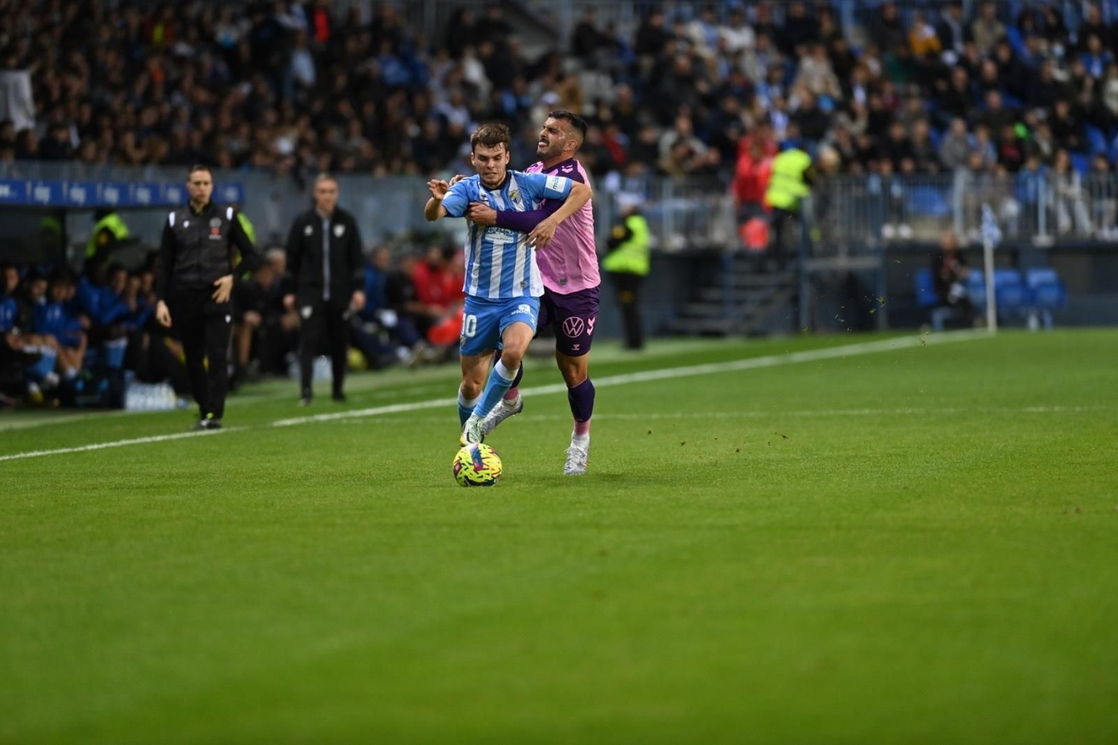 El Málaga CF - Tenerife, en fotos