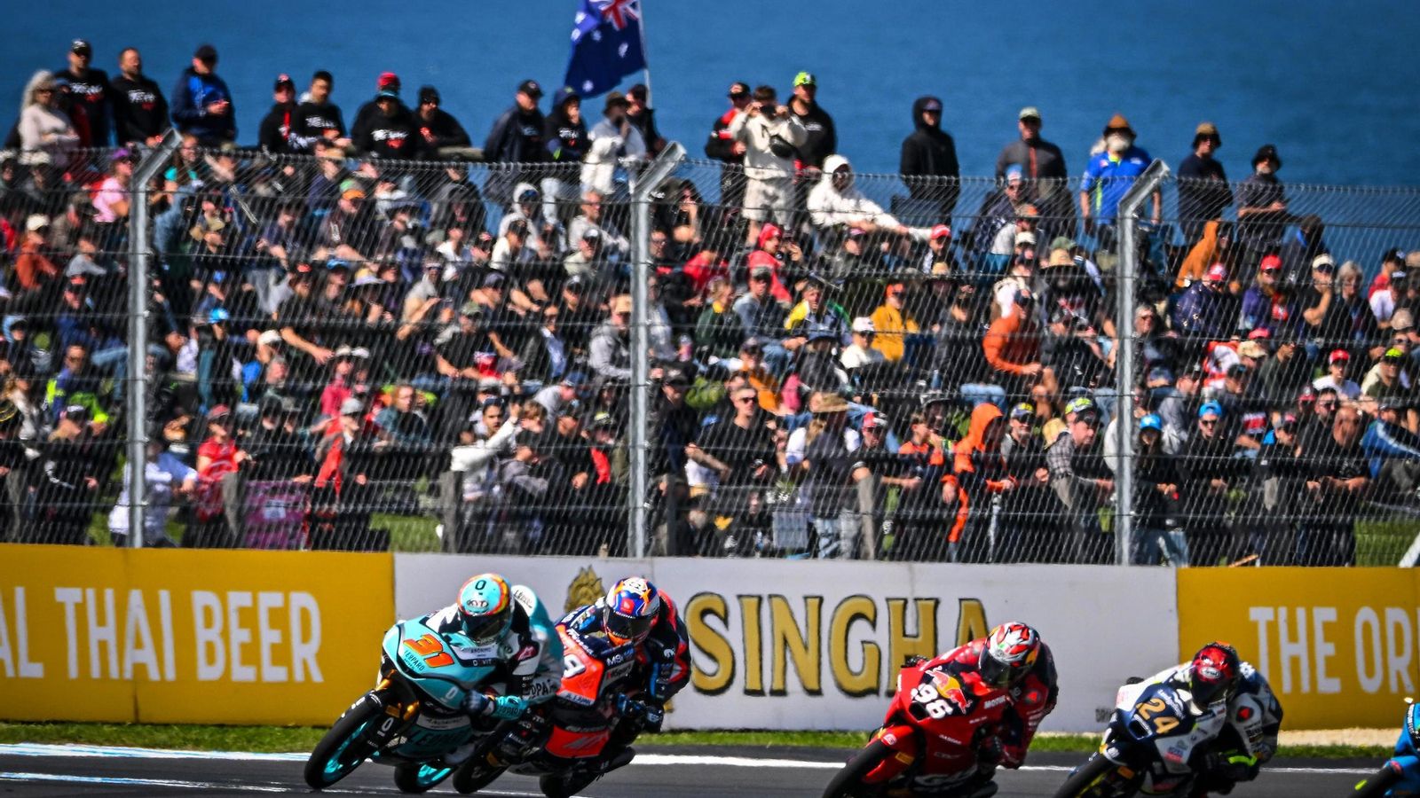 Las fotos del Gran Premio de Australia de motociclismo